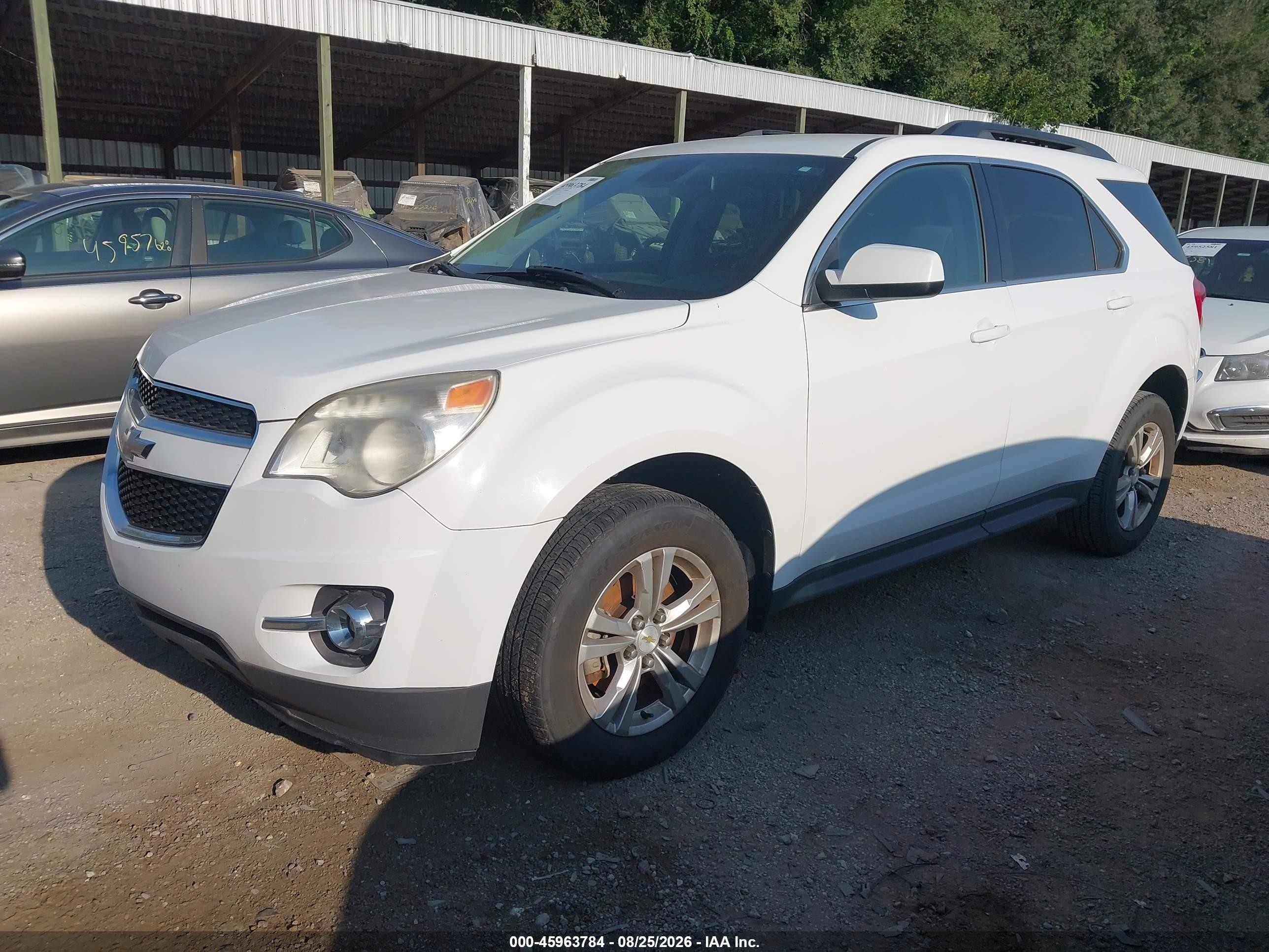 2015 Chevrolet Equinox 2lt White vin: 2GNALCEK2F6287274