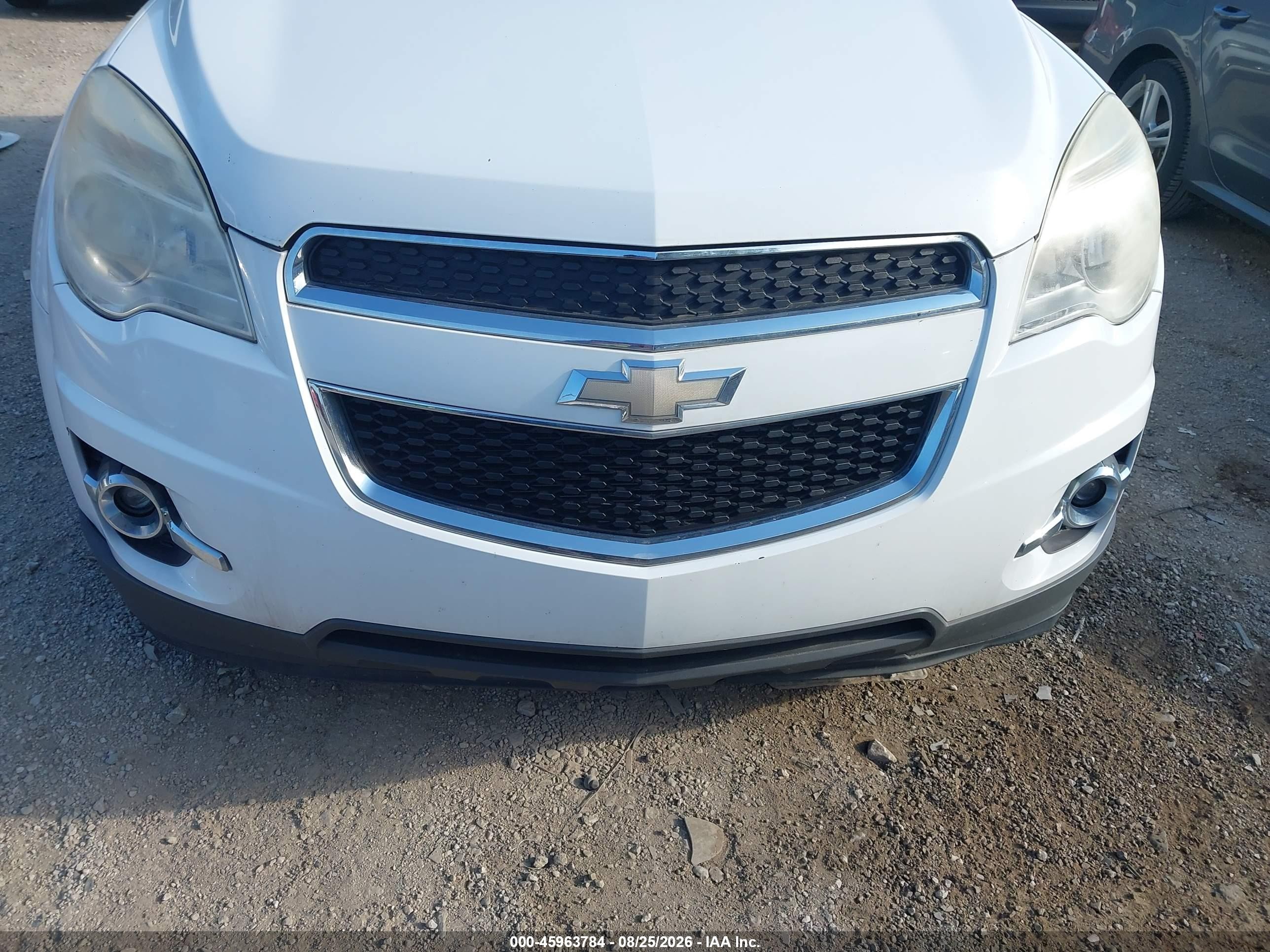 2015 Chevrolet Equinox 2lt White vin: 2GNALCEK2F6287274
