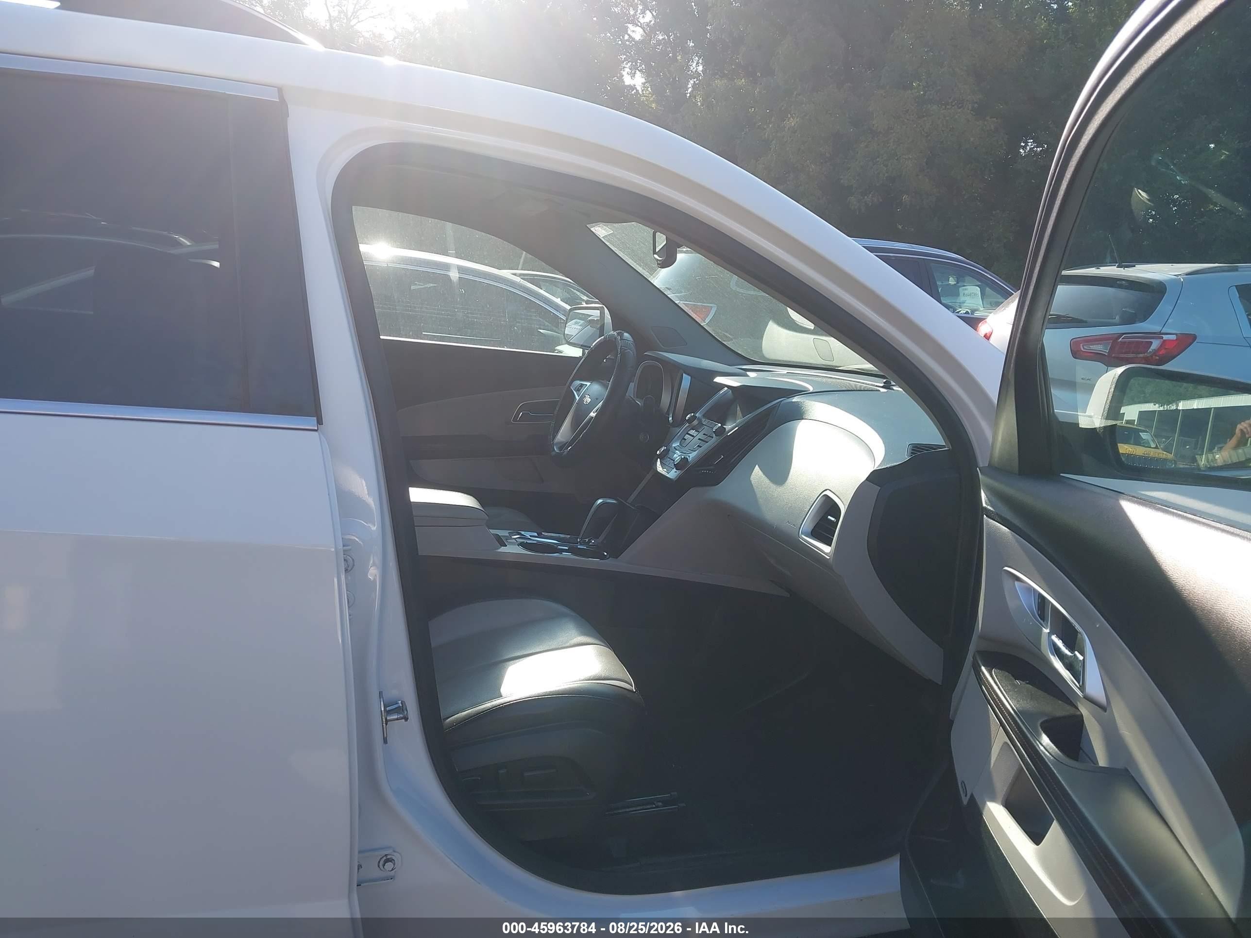 2015 Chevrolet Equinox 2lt White vin: 2GNALCEK2F6287274