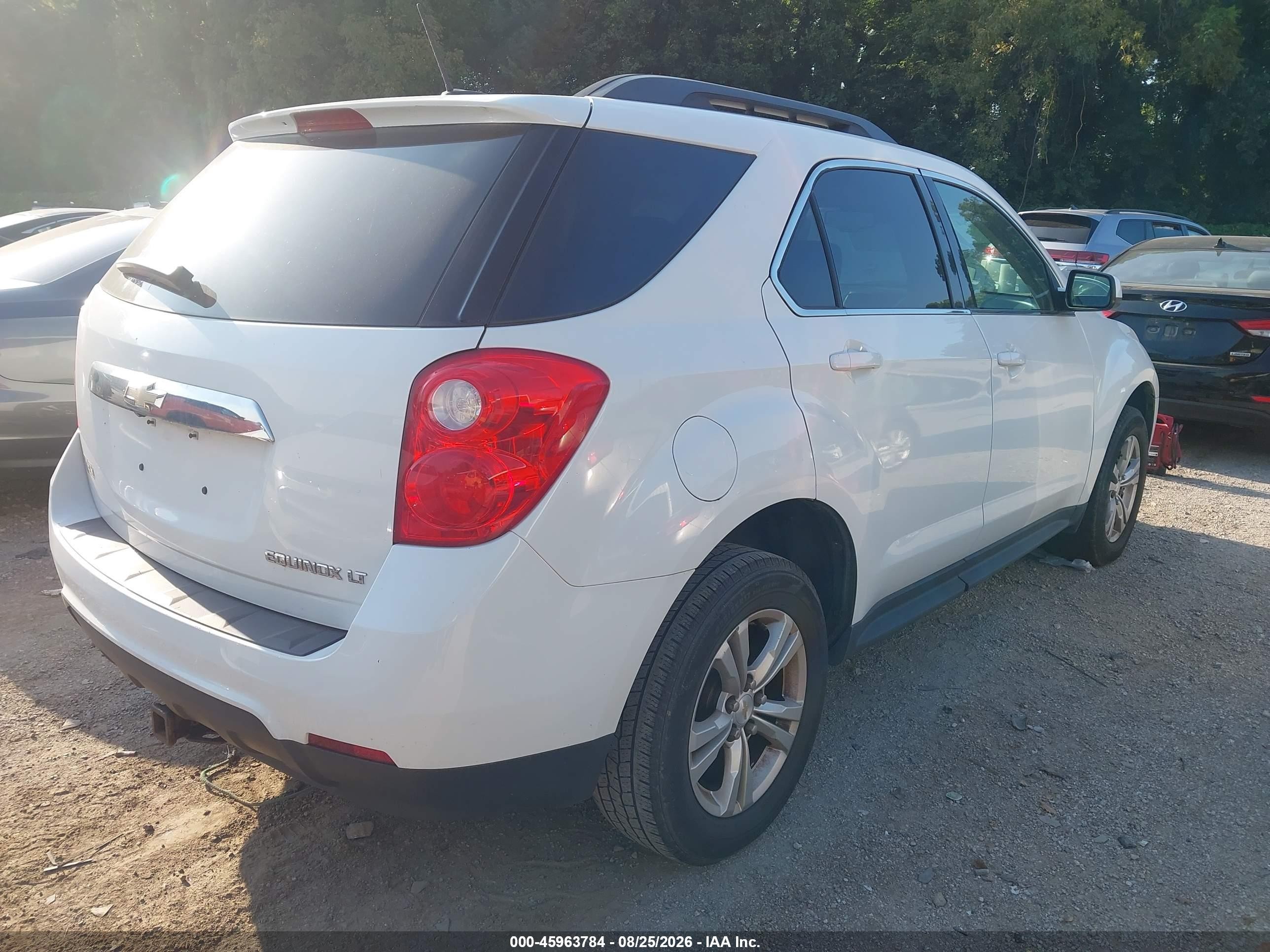 2015 Chevrolet Equinox 2lt White vin: 2GNALCEK2F6287274