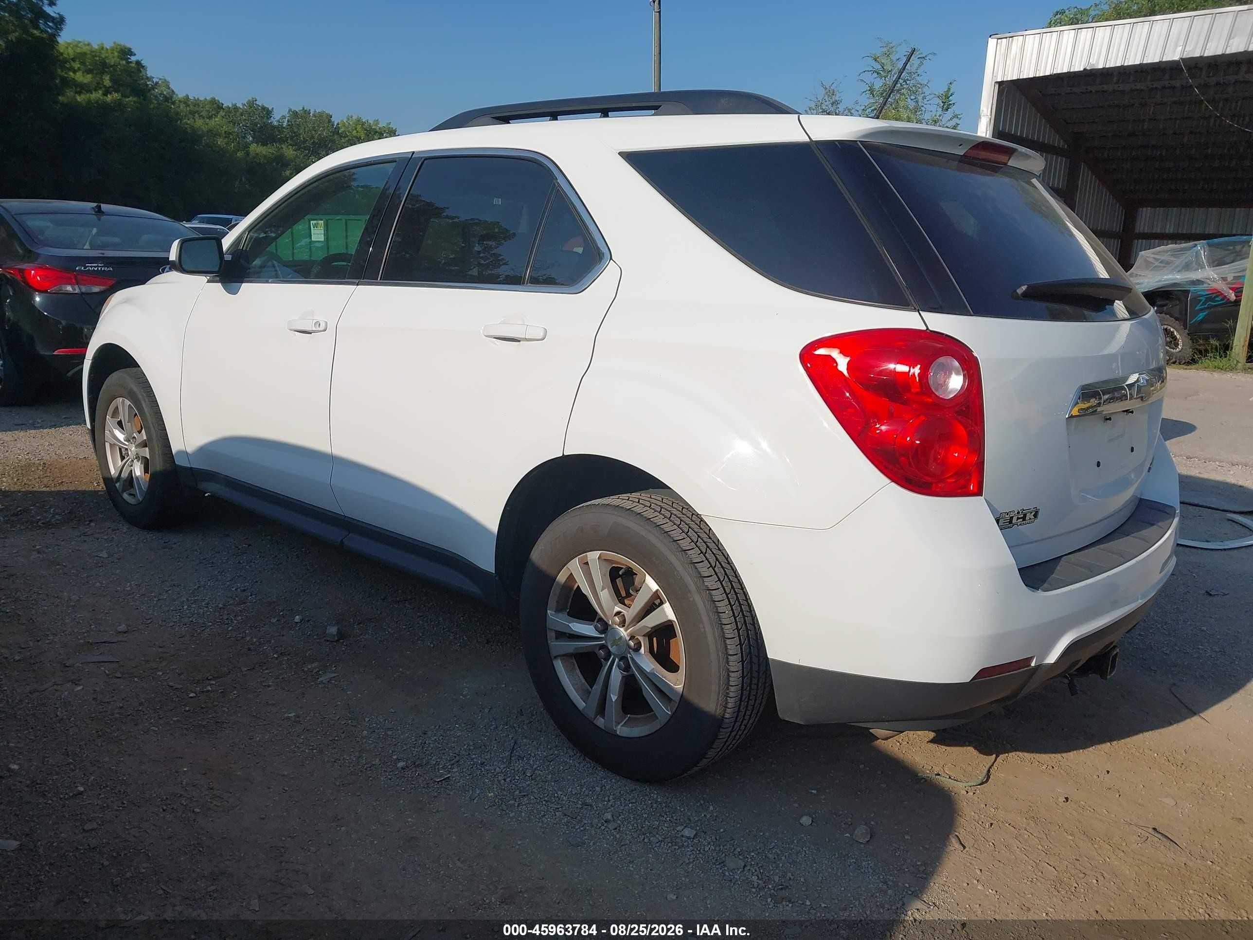 2015 Chevrolet Equinox 2lt White vin: 2GNALCEK2F6287274
