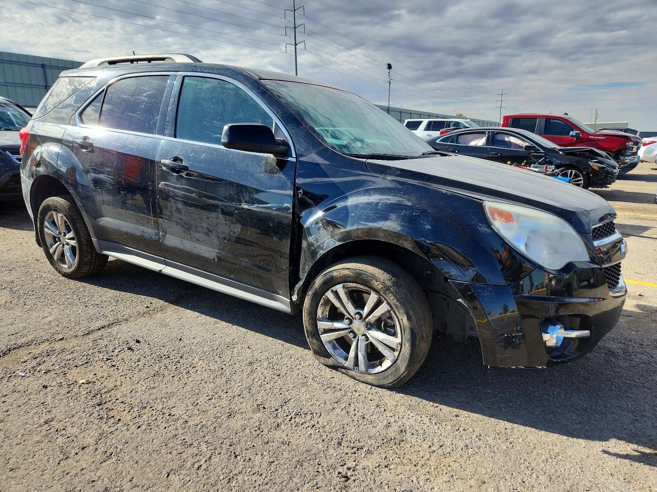 2015 Chevrolet Equinox Lt Black vin: 2GNALCEK2F6327532