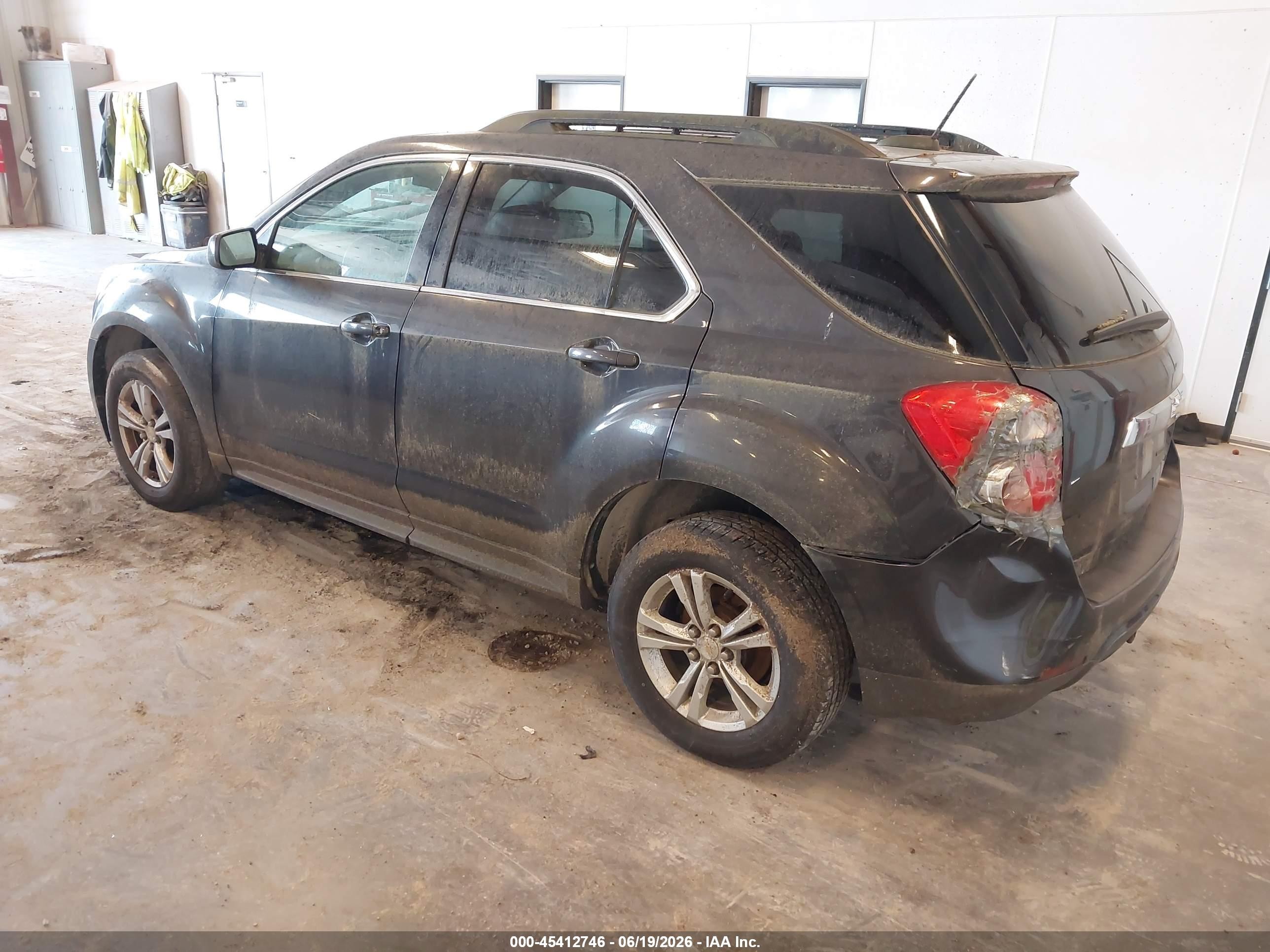 2015 Chevrolet Equinox Lt Gray vin: 2GNALCEK2F6406912
