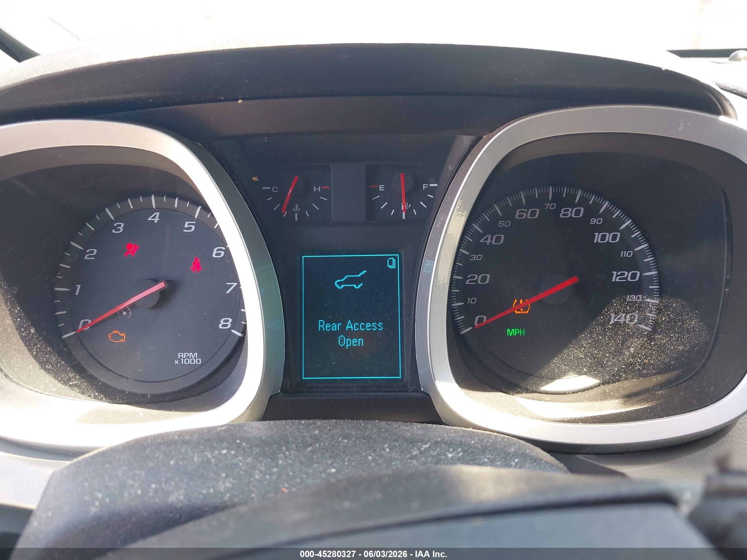 2016 Chevrolet Equinox Lt Gray vin: 2GNALCEK2G6156668