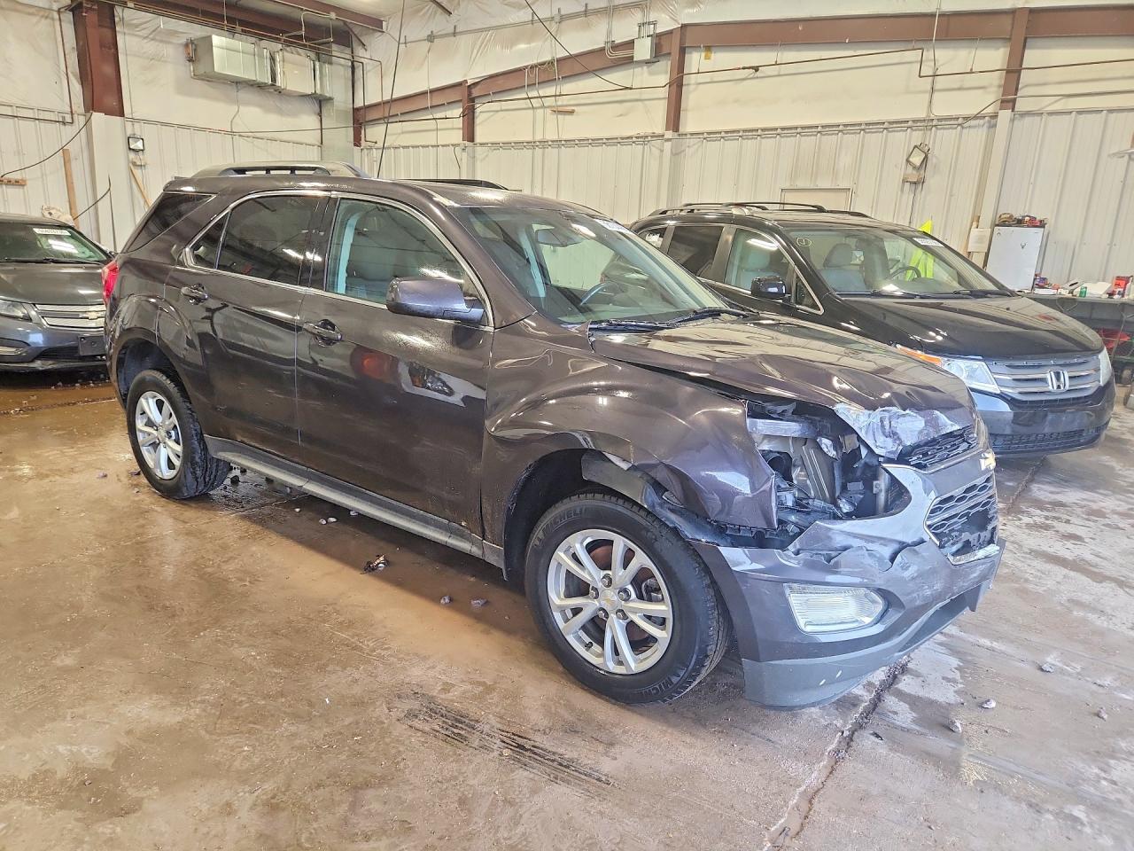 2016 Chevrolet Equinox Lt Серый vin: 2GNALCEK2G6272579