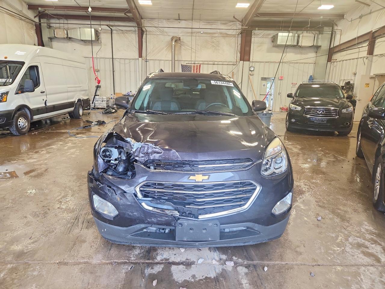 2016 Chevrolet Equinox Lt Серый vin: 2GNALCEK2G6272579