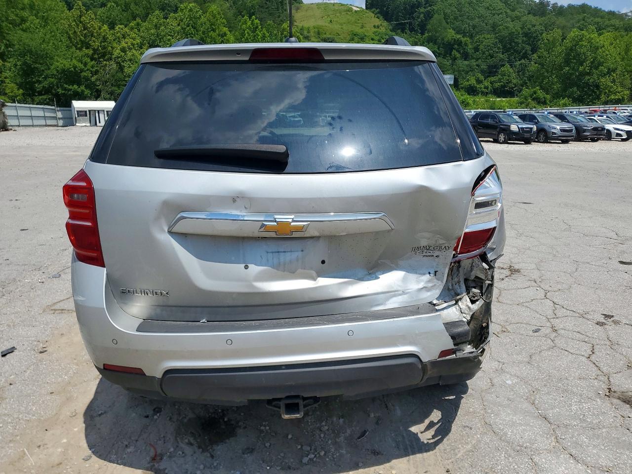 2017 Chevrolet Equinox Ltz Silver vin: 2GNALCEK2H6184505