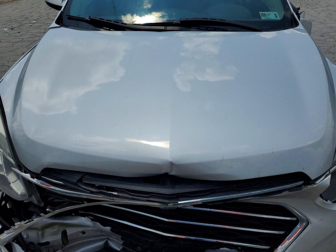 2017 Chevrolet Equinox Ltz Silver vin: 2GNALCEK2H6184505