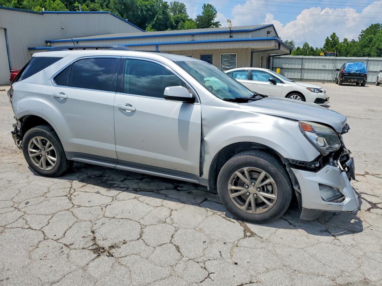 2017 Chevrolet Equinox Ltz Silver vin: 2GNALCEK2H6184505