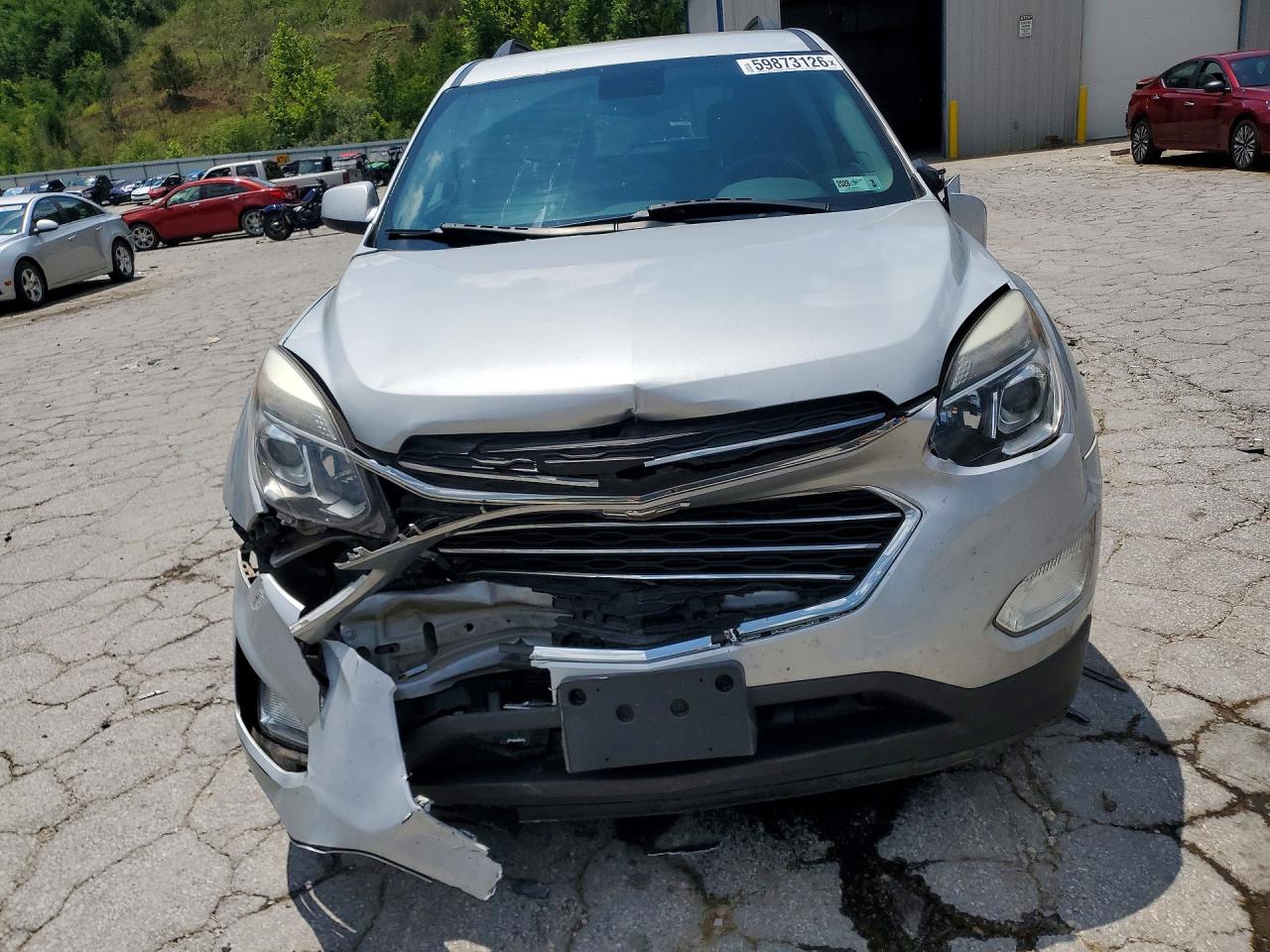 2017 Chevrolet Equinox Ltz Silver vin: 2GNALCEK2H6184505
