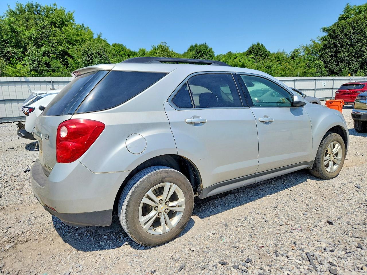 2014 Chevrolet Equinox Lt Silver vin: 2GNALCEK3E6111140