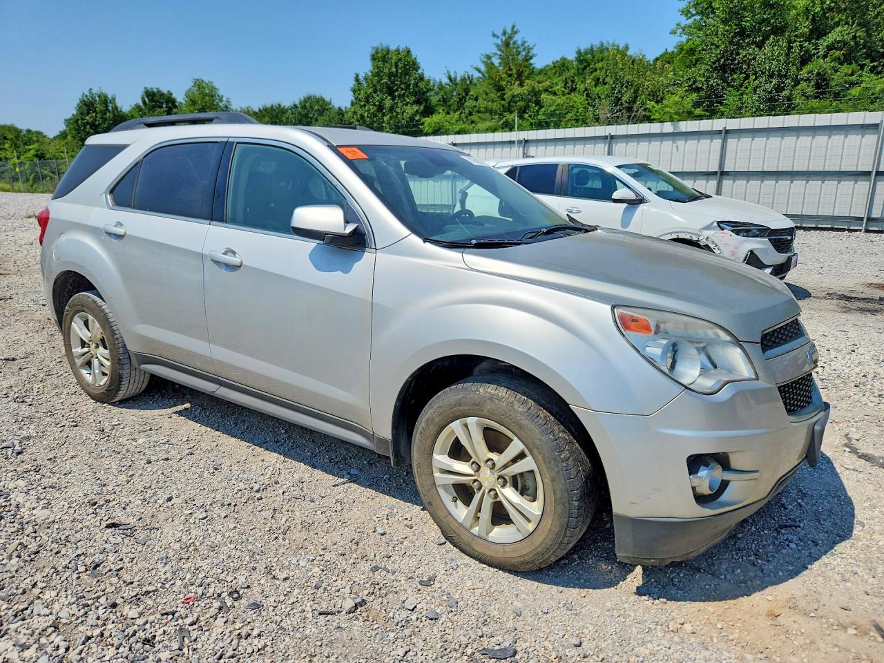 2014 Chevrolet Equinox Lt Silver vin: 2GNALCEK3E6111140
