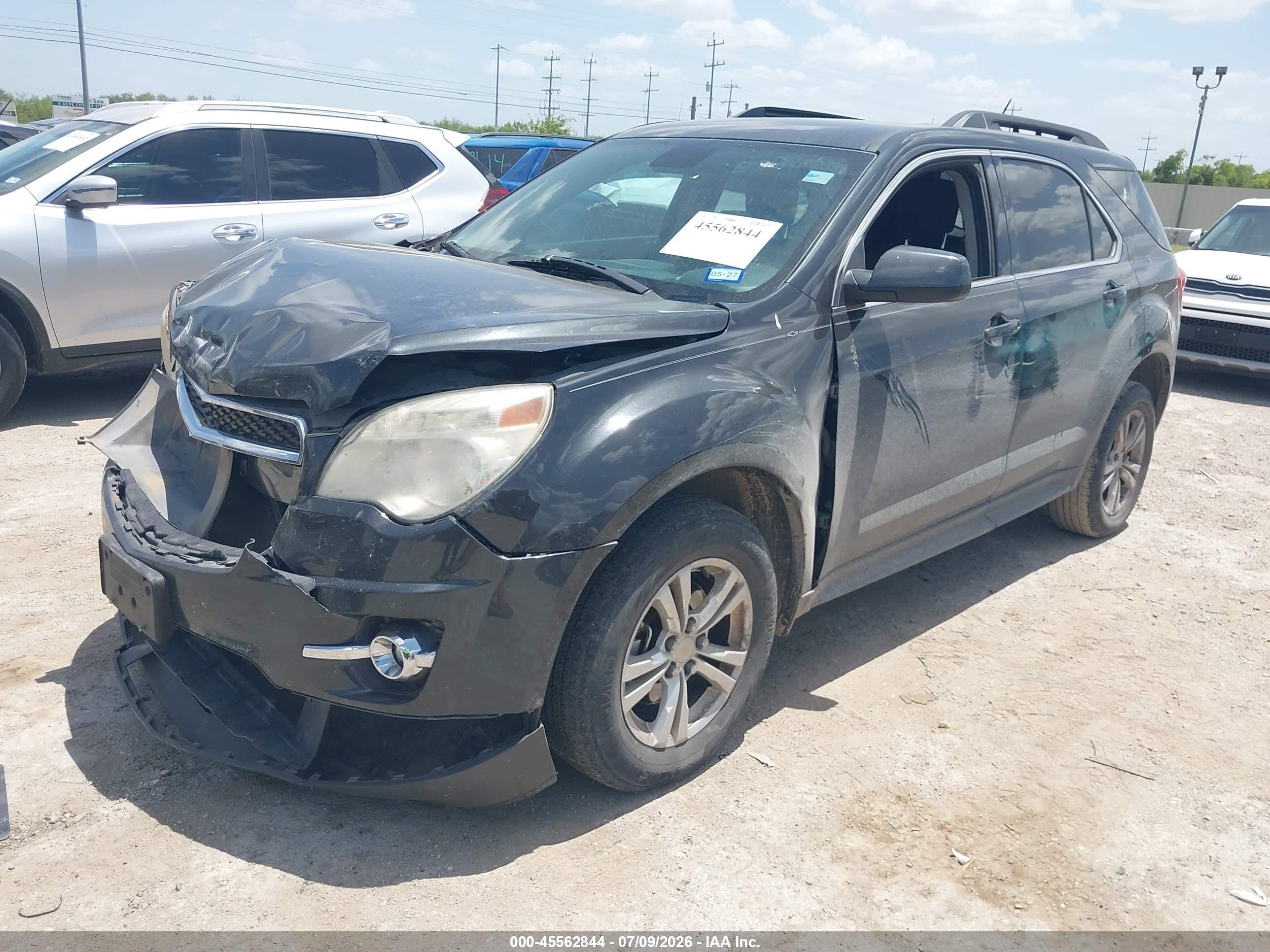 2014 Chevrolet Equinox Lt Black vin: 2GNALCEK3E6164615