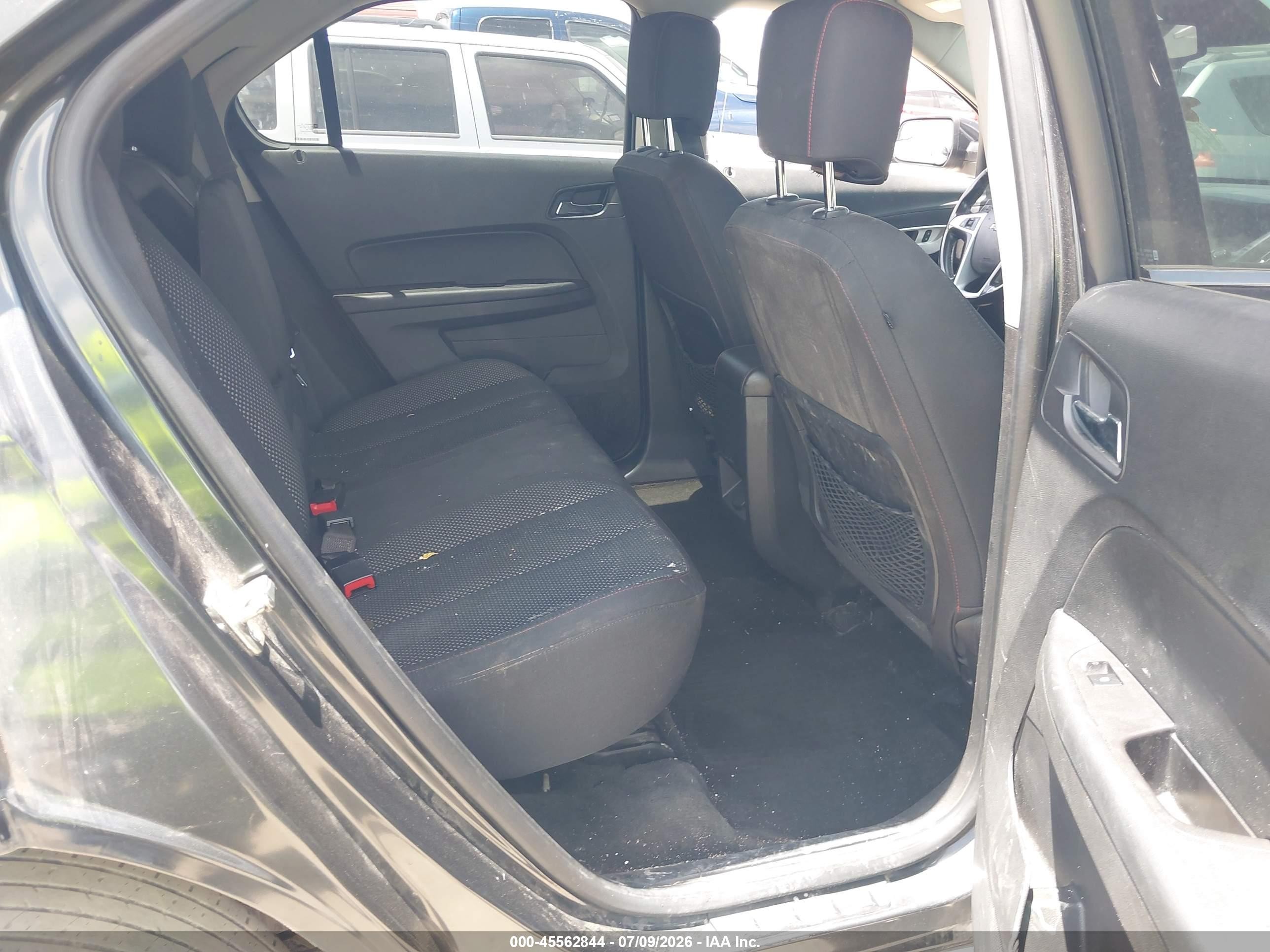 2014 Chevrolet Equinox Lt Black vin: 2GNALCEK3E6164615
