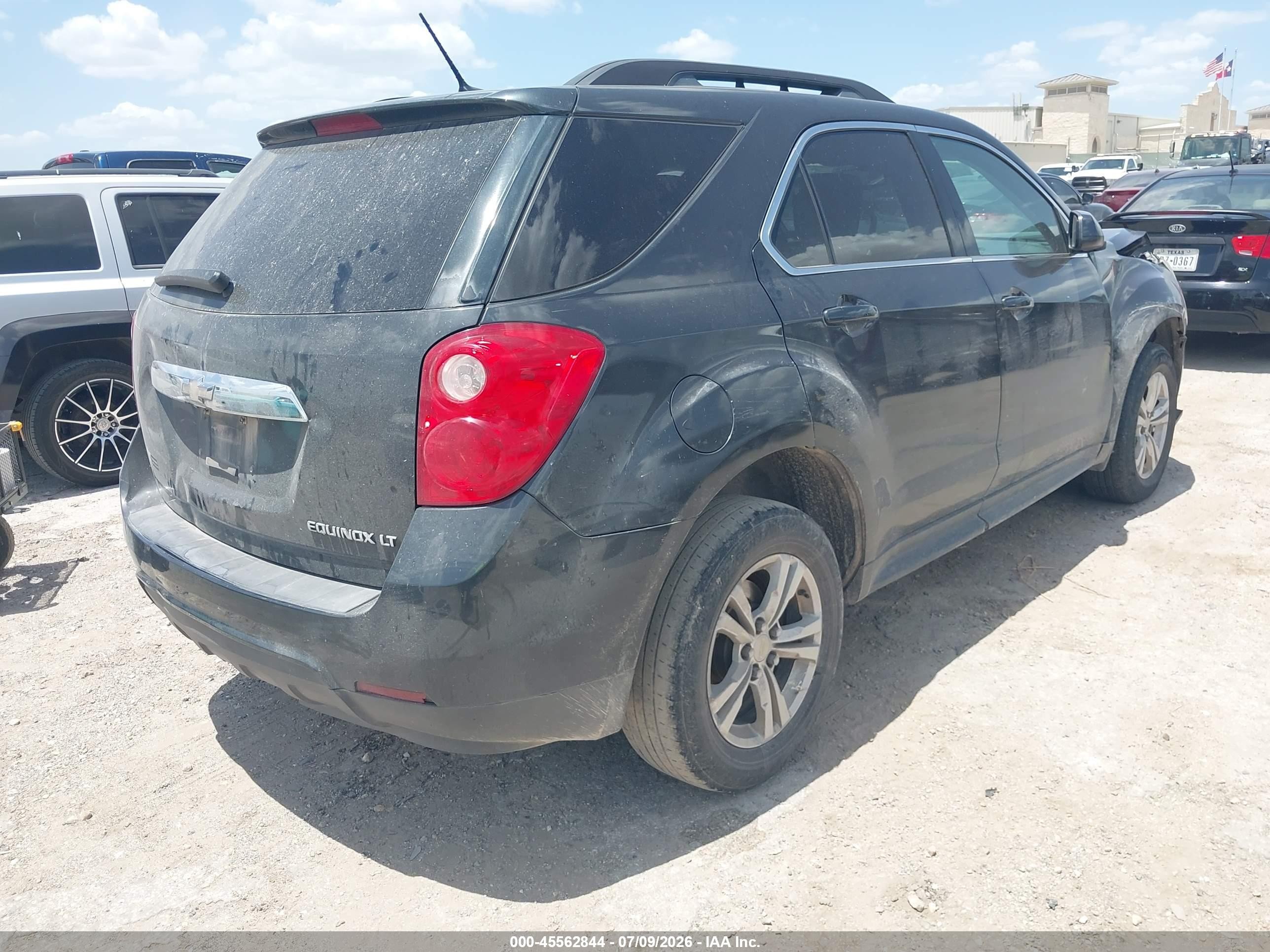 2014 Chevrolet Equinox Lt Black vin: 2GNALCEK3E6164615