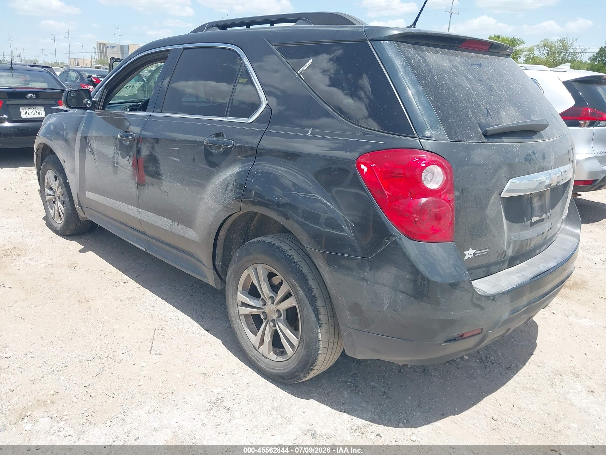 2014 Chevrolet Equinox Lt Black vin: 2GNALCEK3E6164615