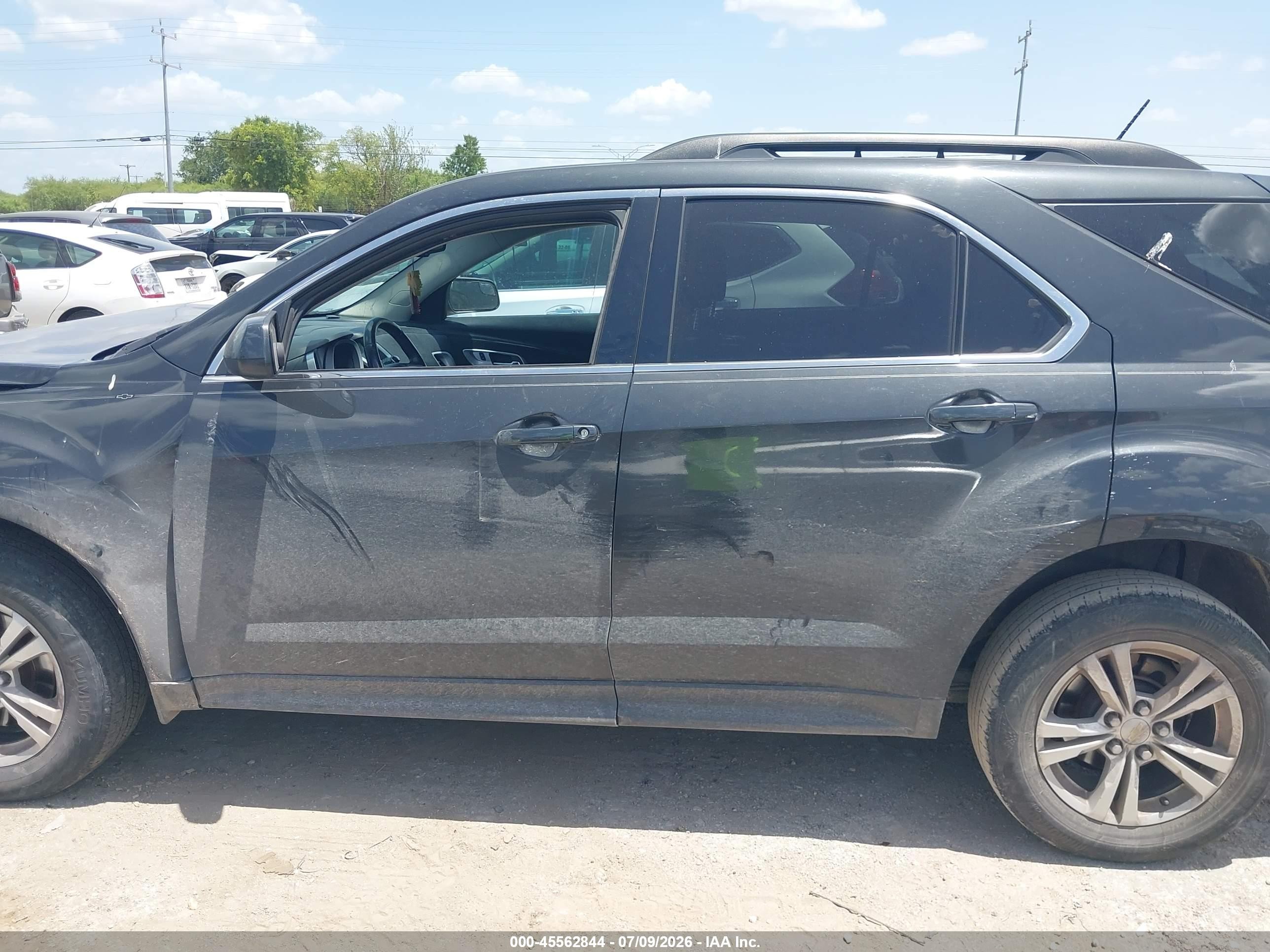 2014 Chevrolet Equinox Lt Black vin: 2GNALCEK3E6164615