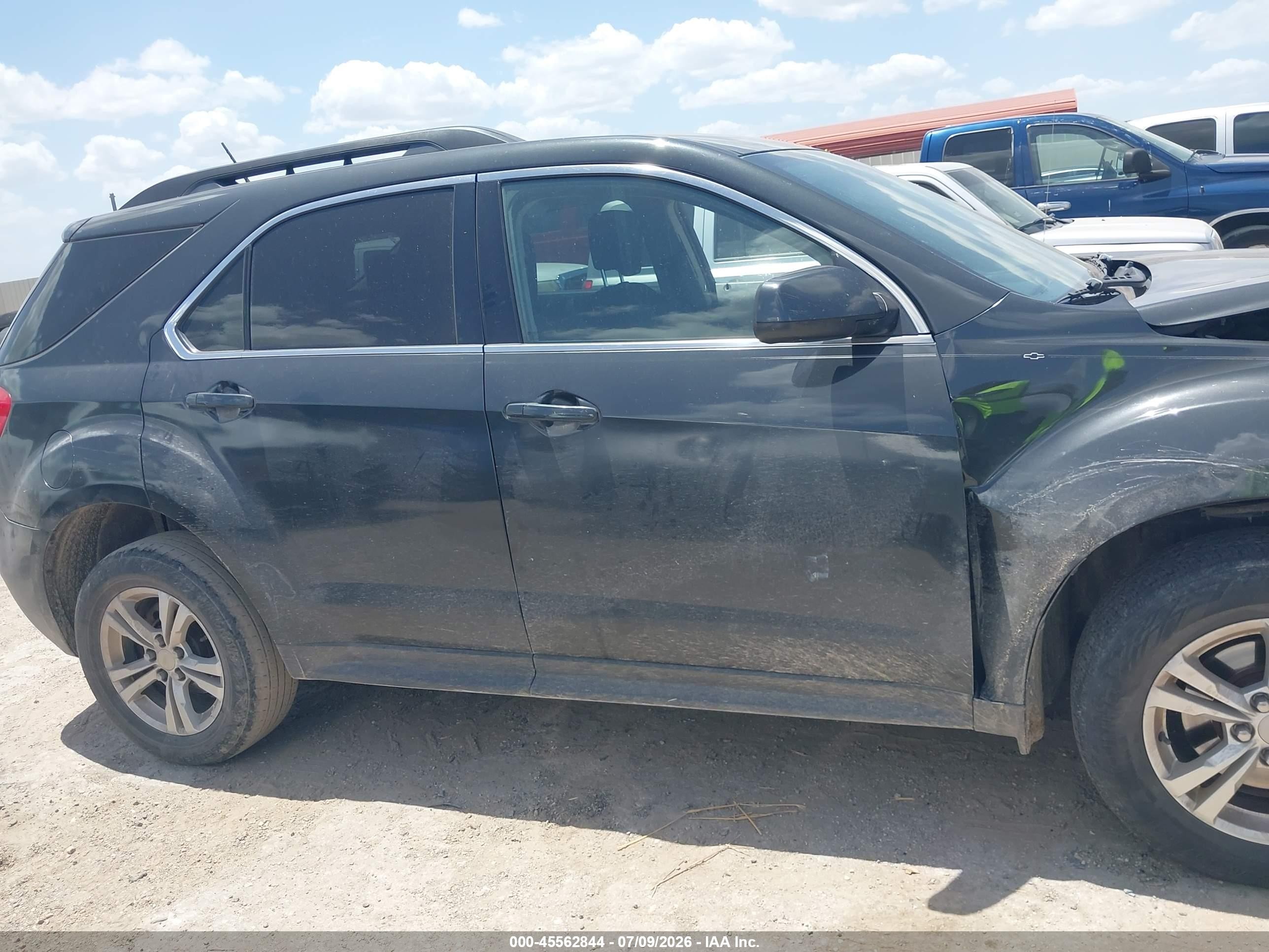 2014 Chevrolet Equinox Lt Black vin: 2GNALCEK3E6164615