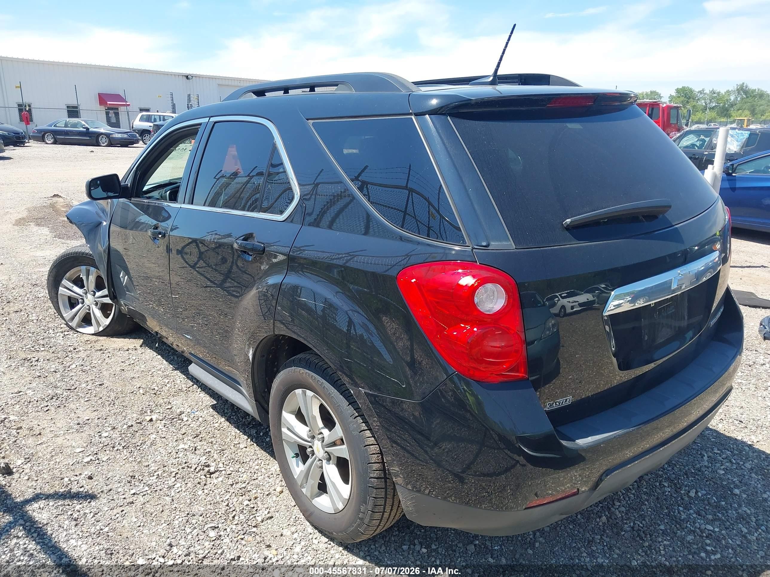 2014 Chevrolet Equinox Lt Black vin: 2GNALCEK3E6283183