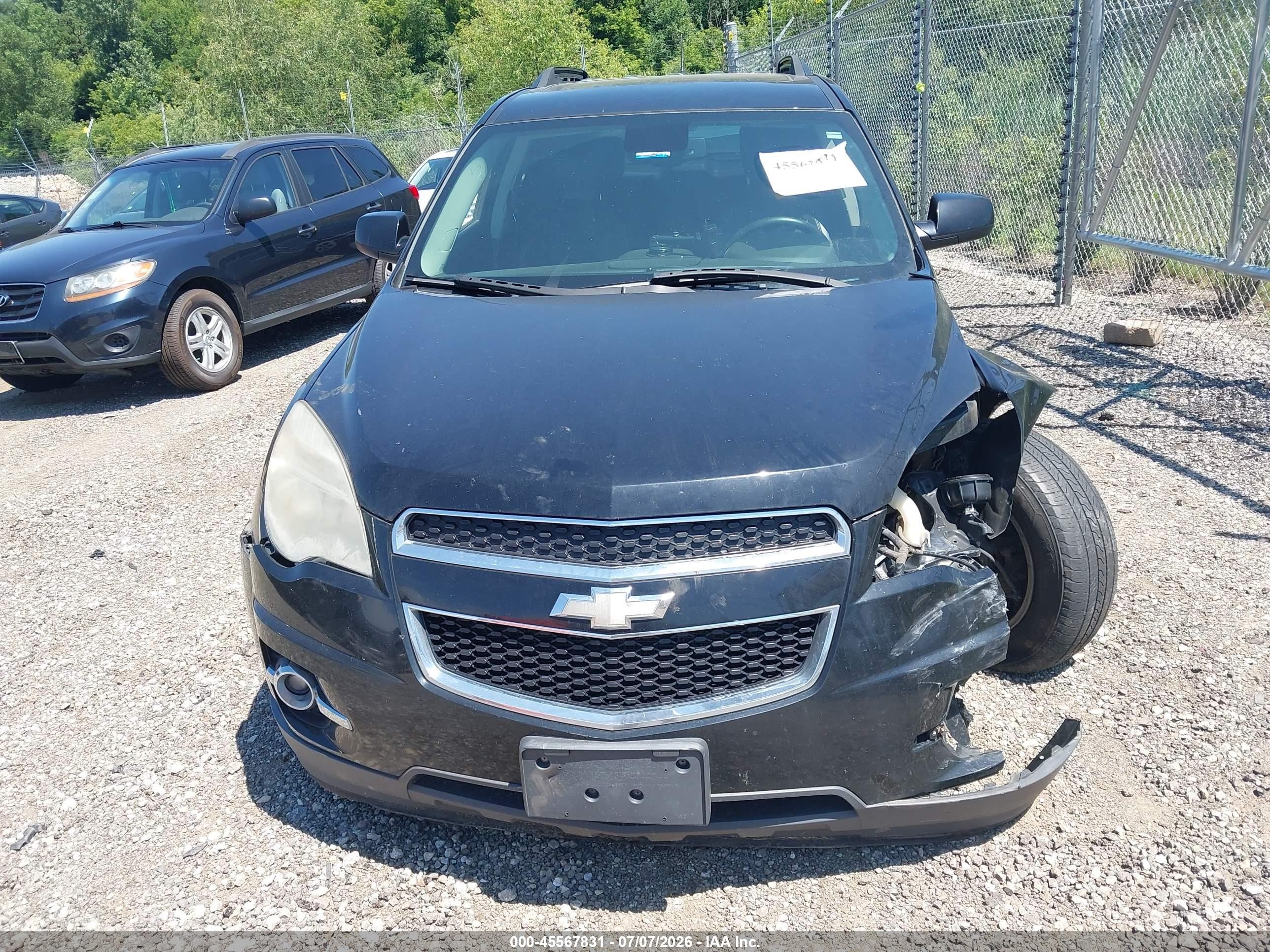 2014 Chevrolet Equinox Lt Black vin: 2GNALCEK3E6283183