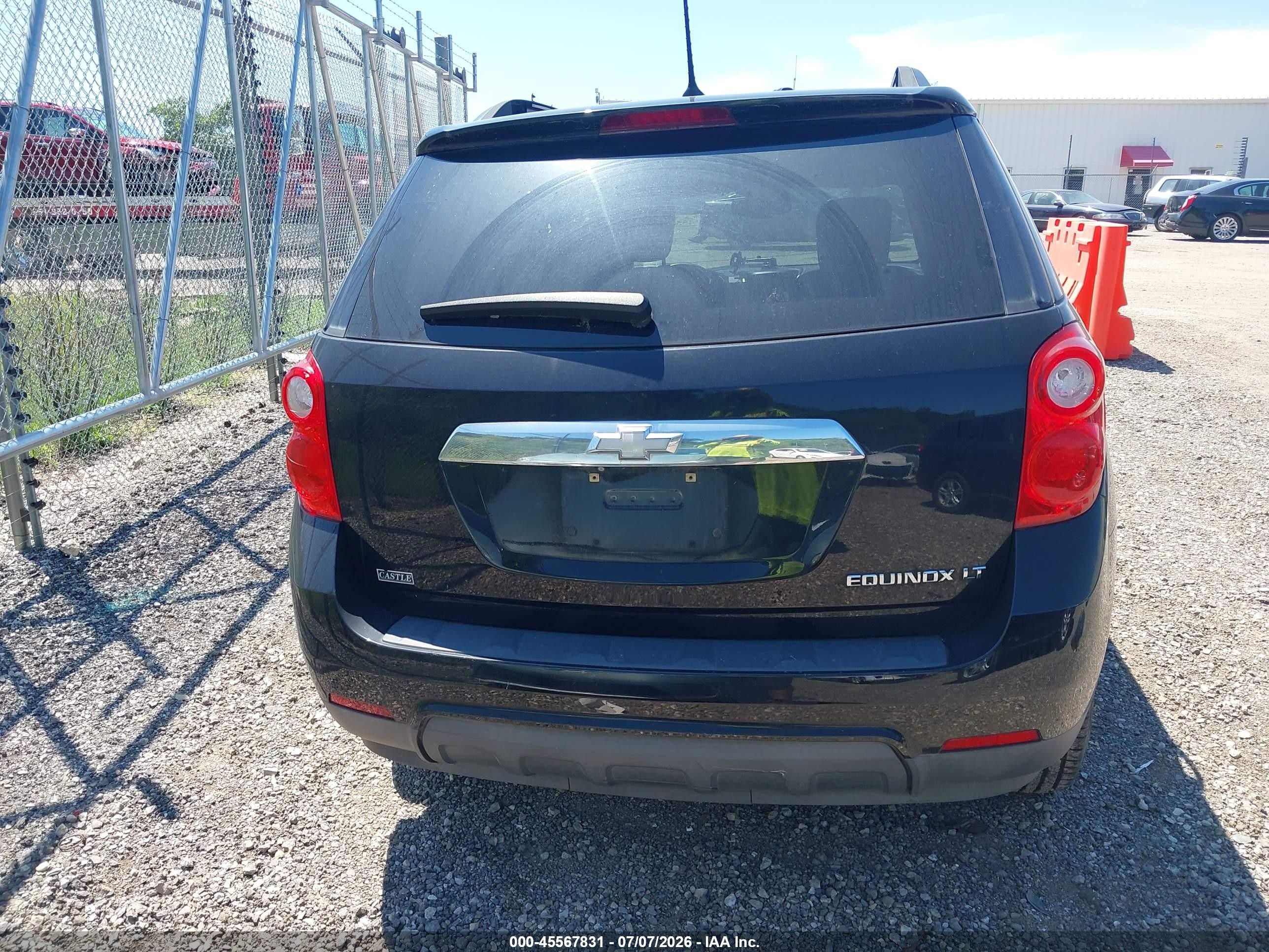 2014 Chevrolet Equinox Lt Black vin: 2GNALCEK3E6283183