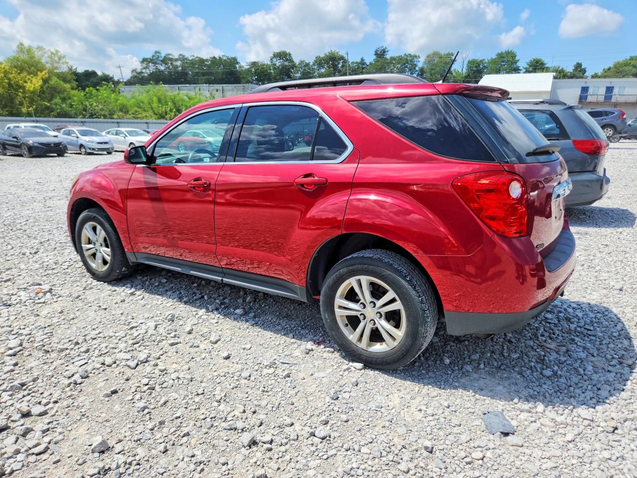 2014 Chevrolet Equinox Lt Красный vin: 2GNALCEK3E6290229