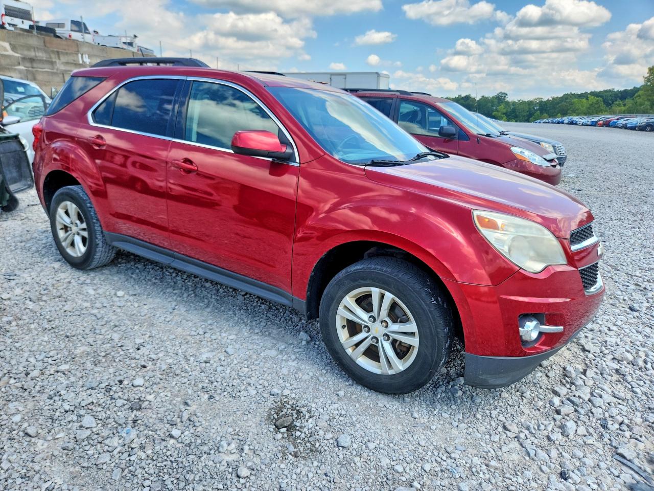 2014 Chevrolet Equinox Lt Красный vin: 2GNALCEK3E6290229