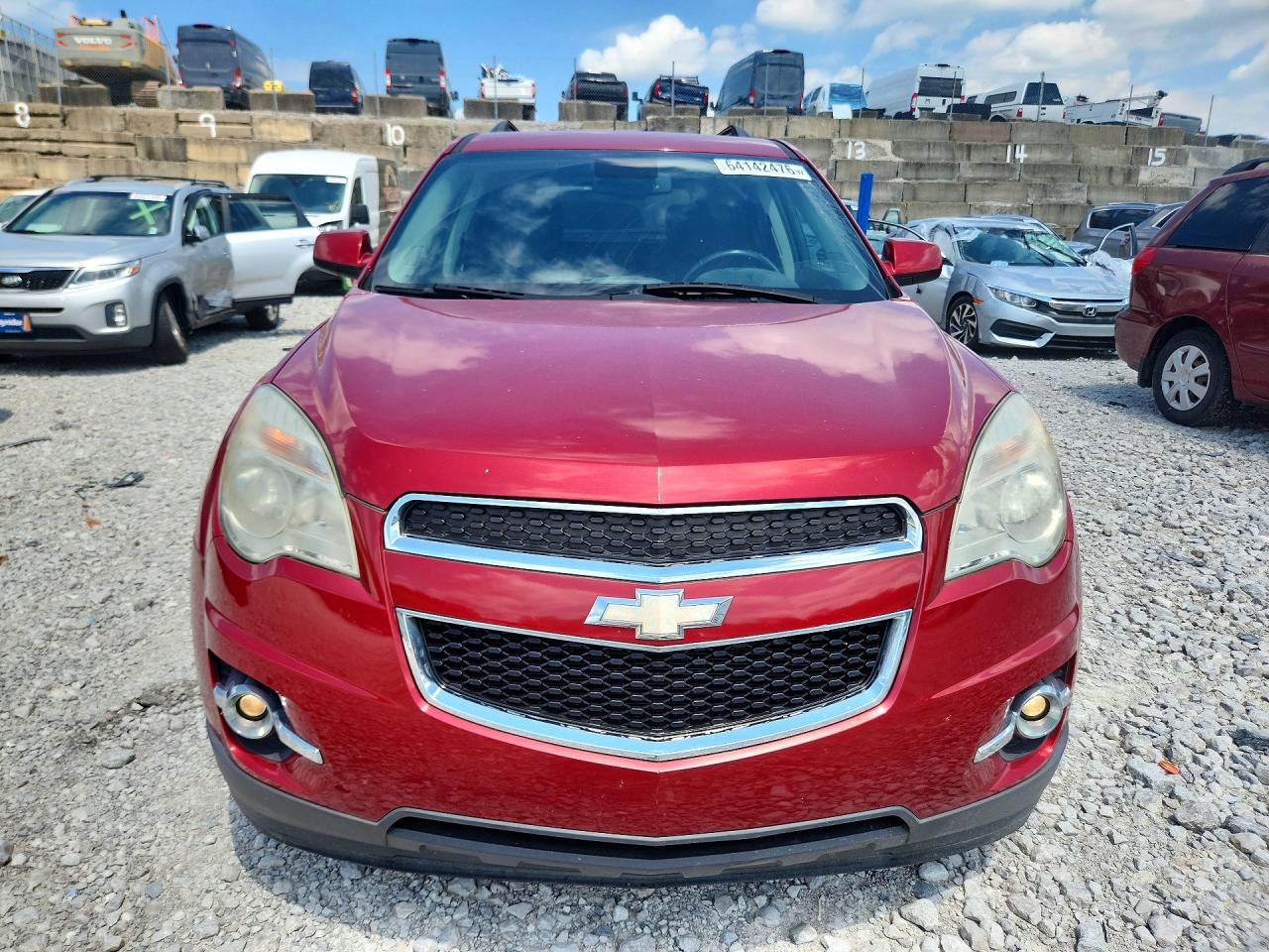 2014 Chevrolet Equinox Lt Красный vin: 2GNALCEK3E6290229
