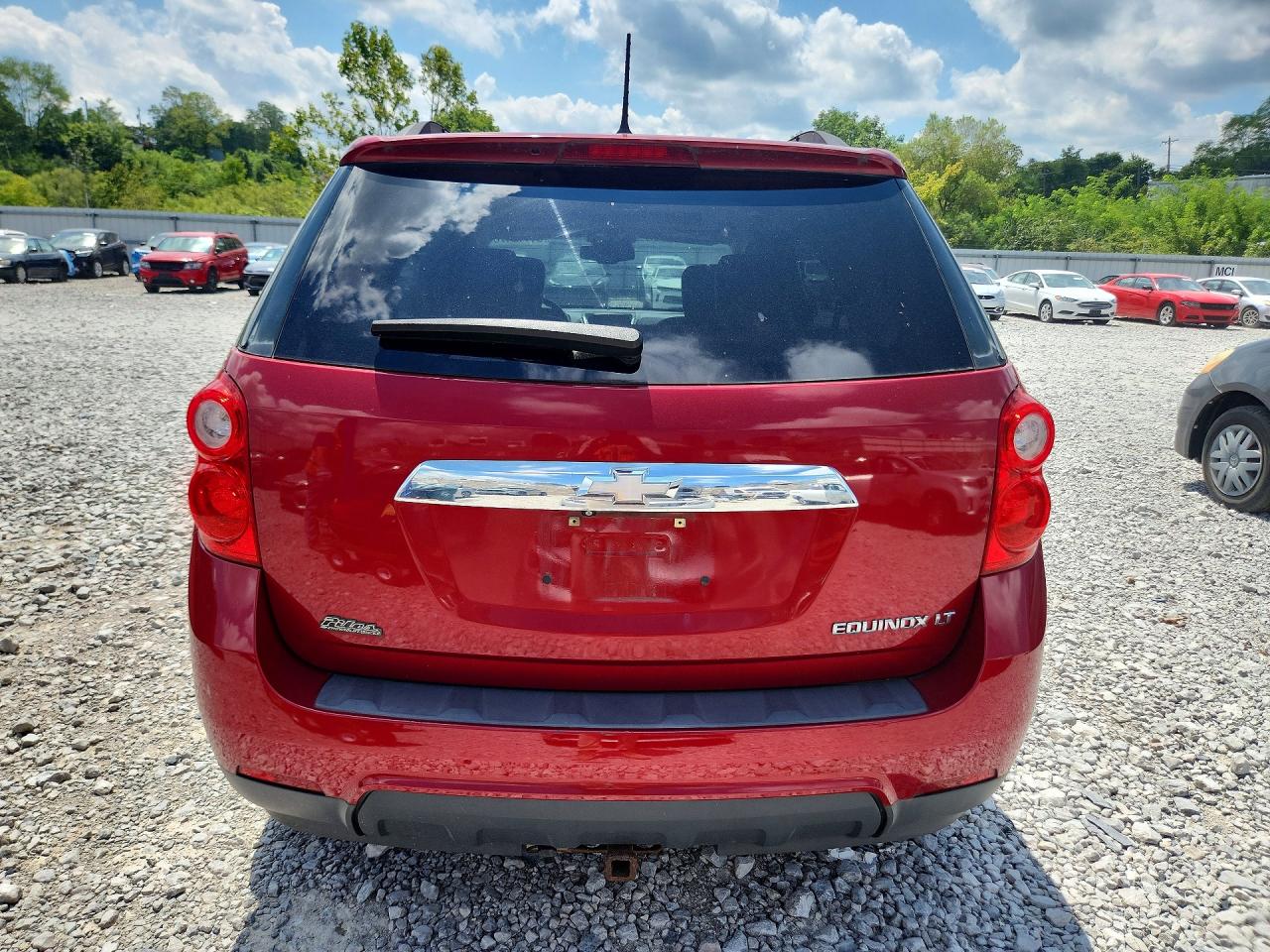 2014 Chevrolet Equinox Lt Красный vin: 2GNALCEK3E6290229