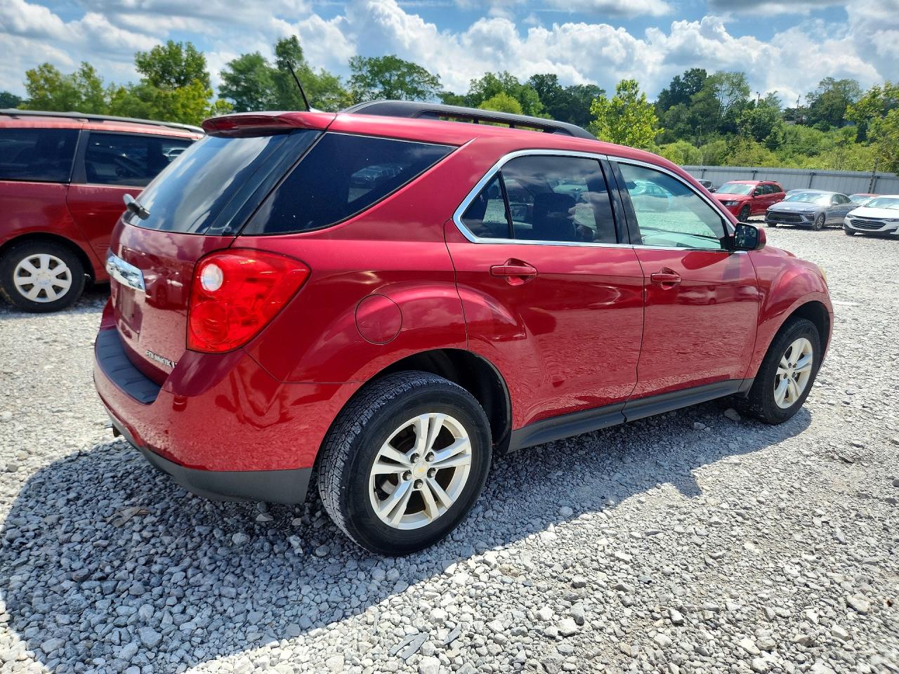 2014 Chevrolet Equinox Lt Красный vin: 2GNALCEK3E6290229
