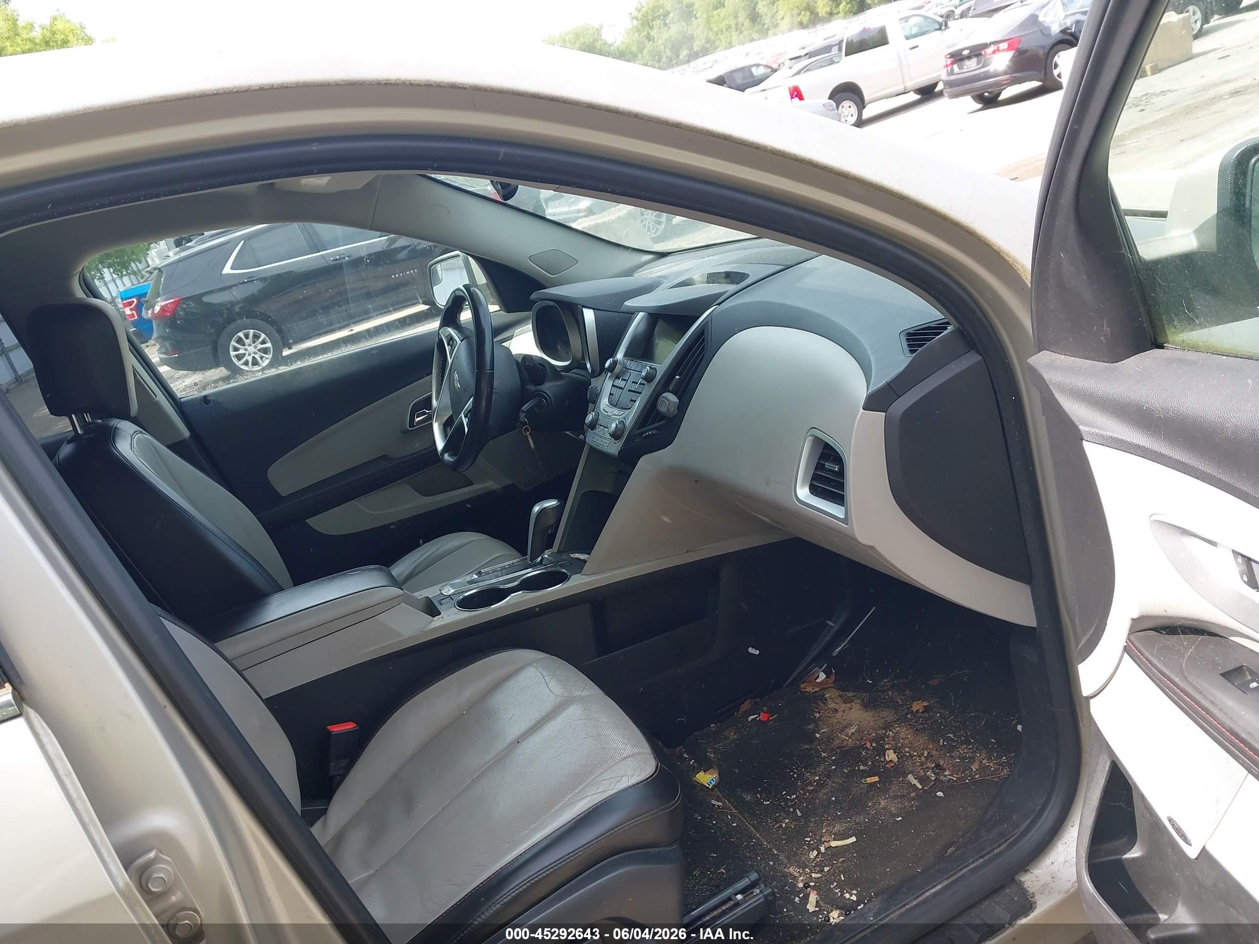 2014 Chevrolet Equinox 2lt Tan vin: 2GNALCEK3E6300970
