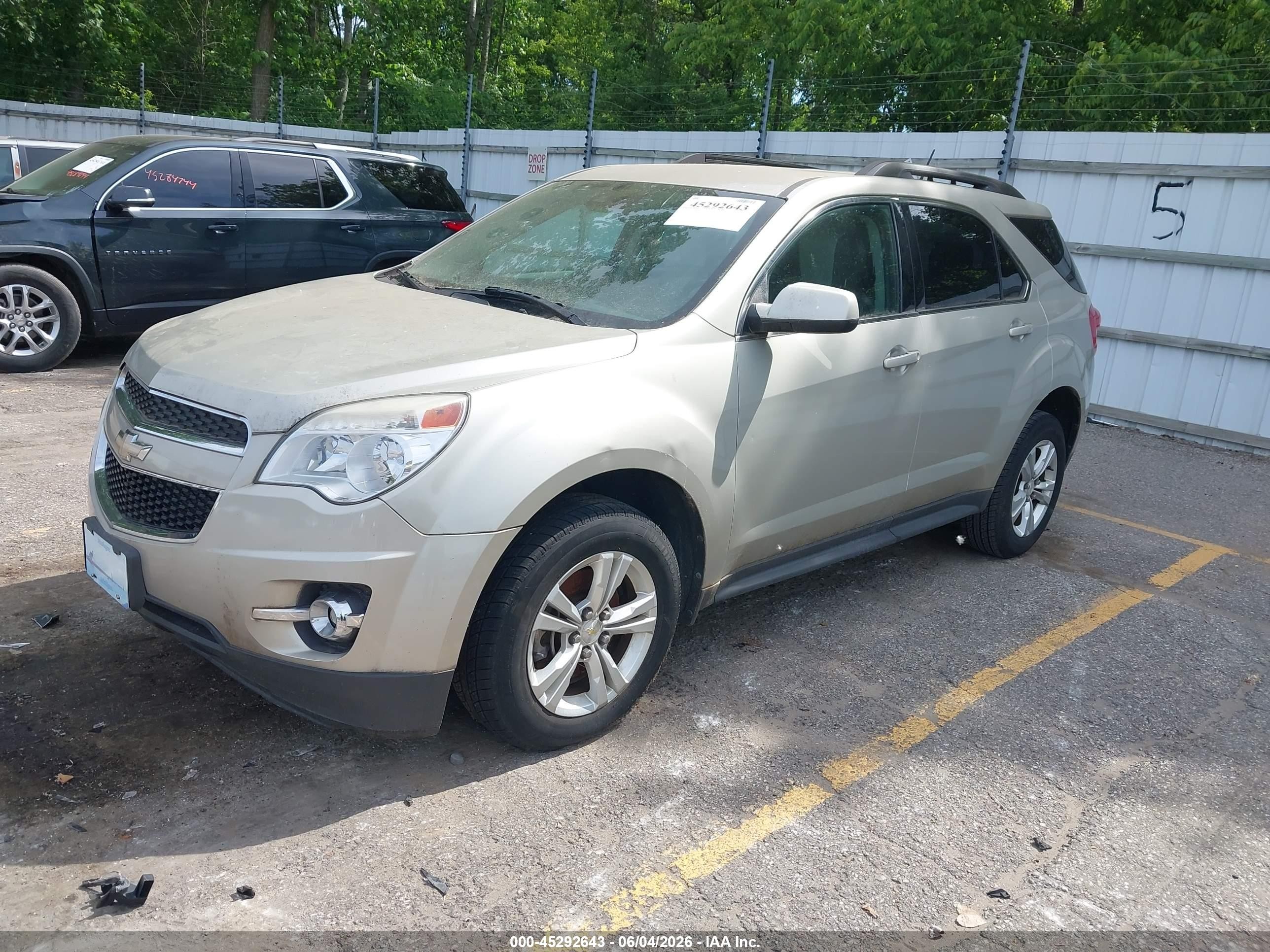 2014 Chevrolet Equinox 2lt Tan vin: 2GNALCEK3E6300970