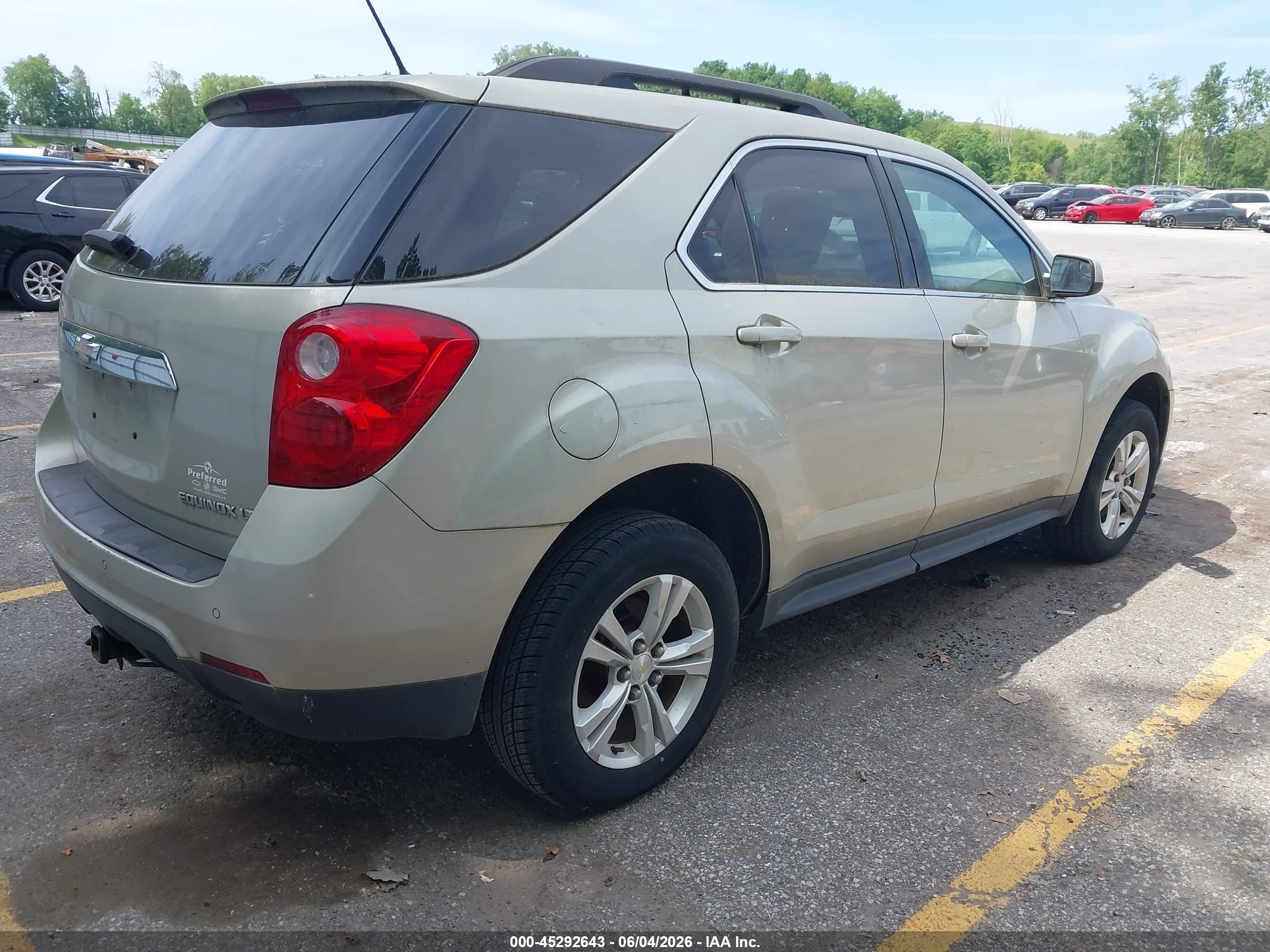 2014 Chevrolet Equinox 2lt Tan vin: 2GNALCEK3E6300970