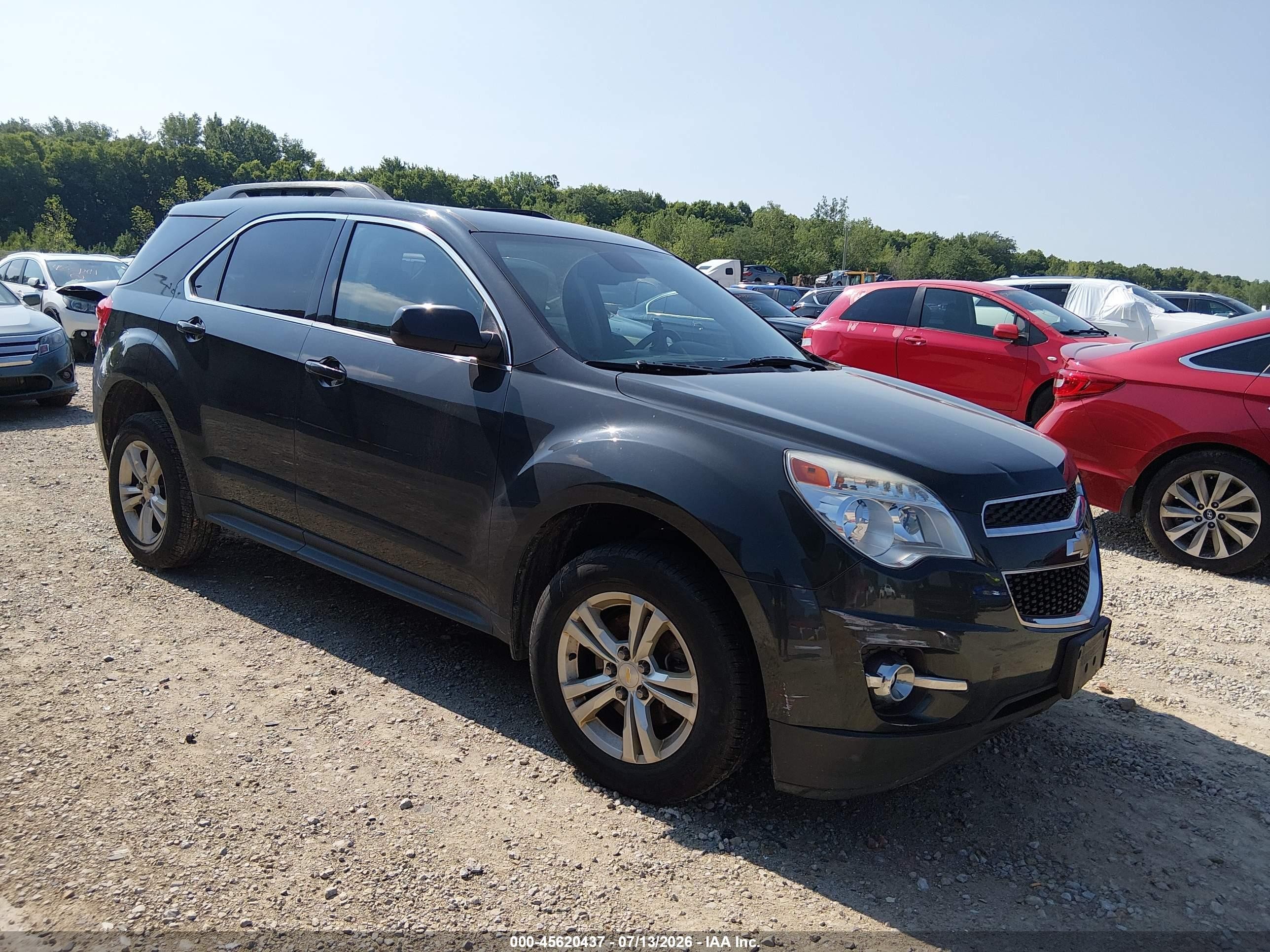 2014 Chevrolet Equinox Lt Black vin: 2GNALCEK3E6365382