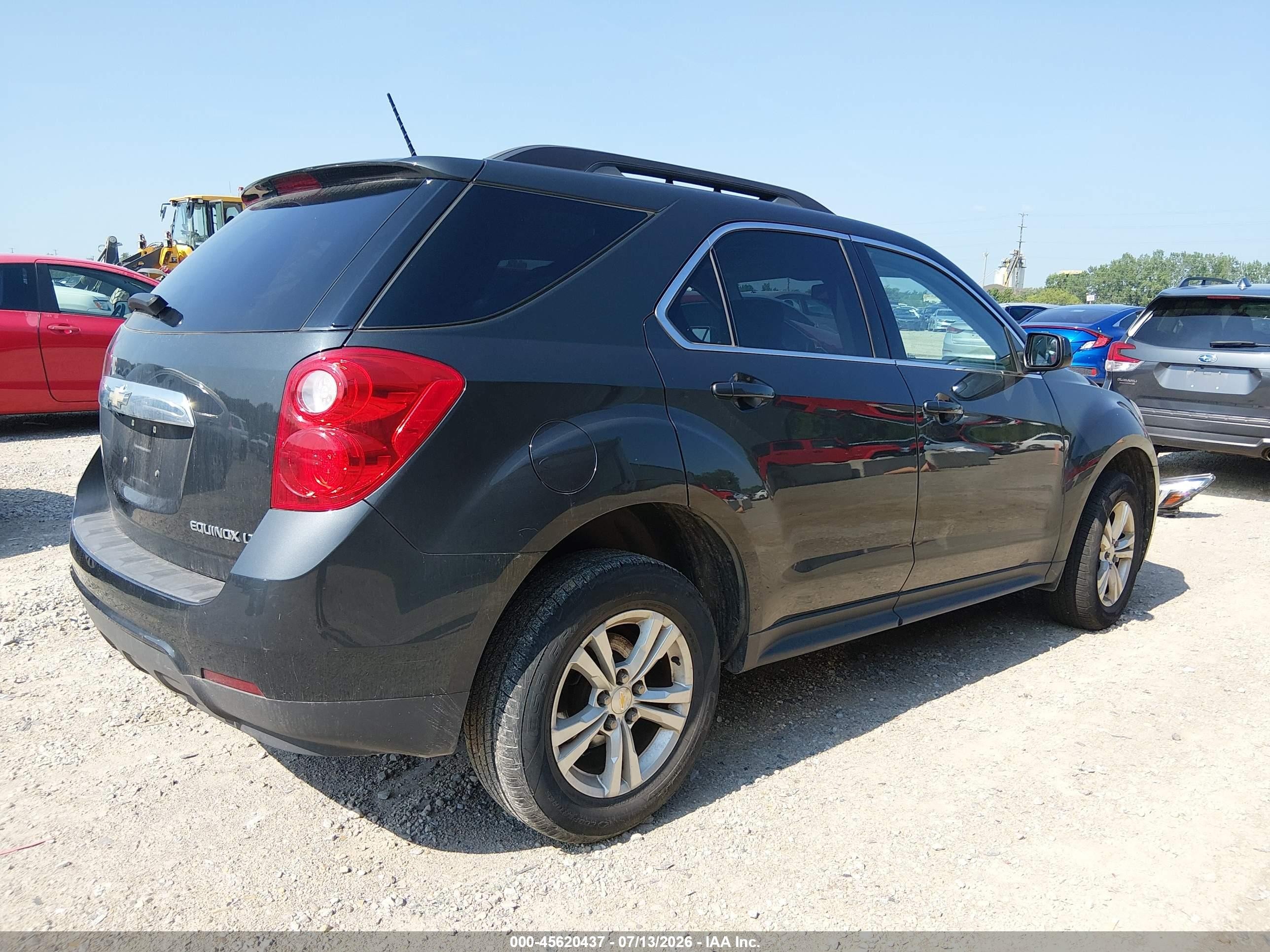 2014 Chevrolet Equinox Lt Black vin: 2GNALCEK3E6365382