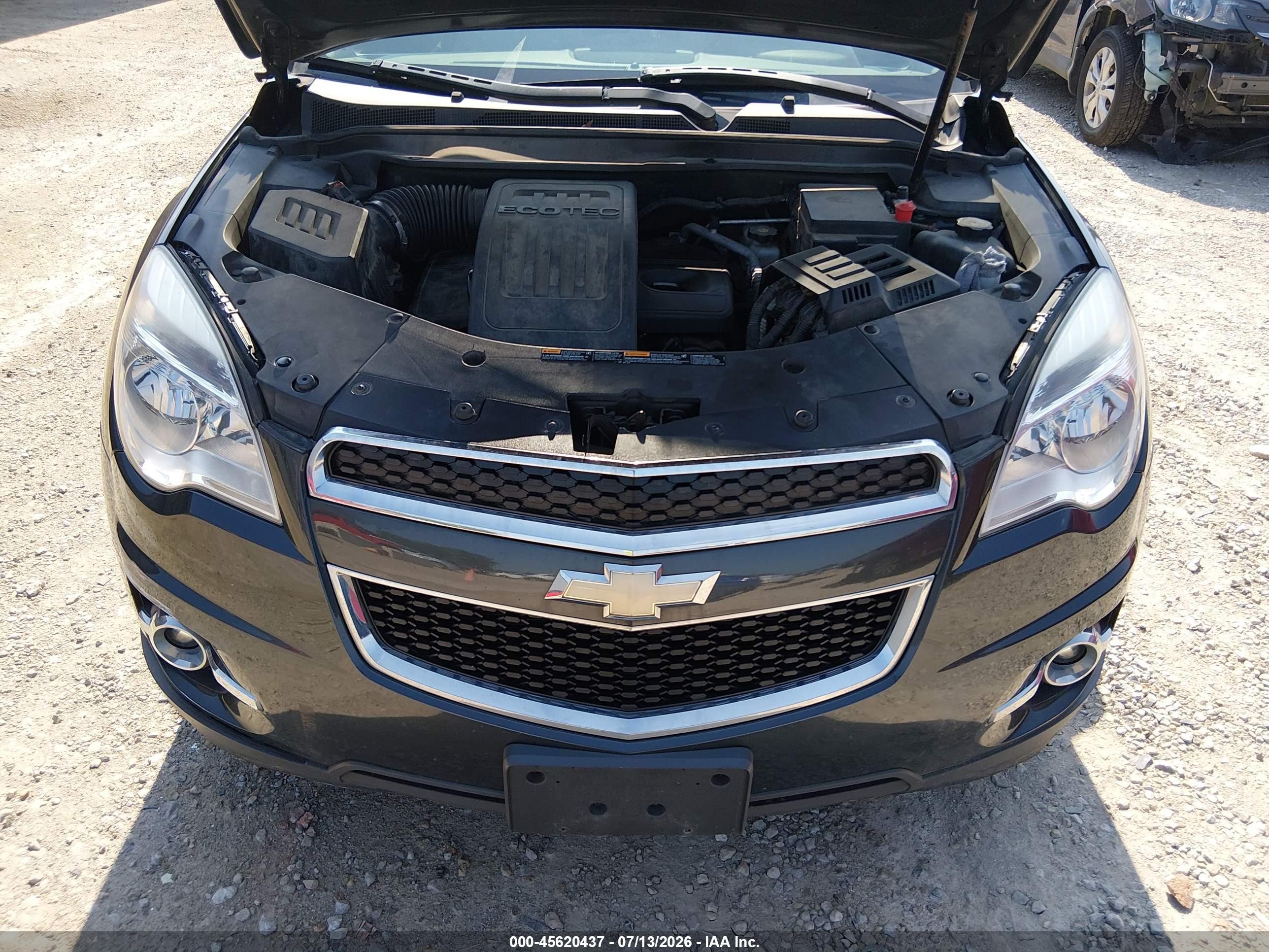 2014 Chevrolet Equinox Lt Black vin: 2GNALCEK3E6365382