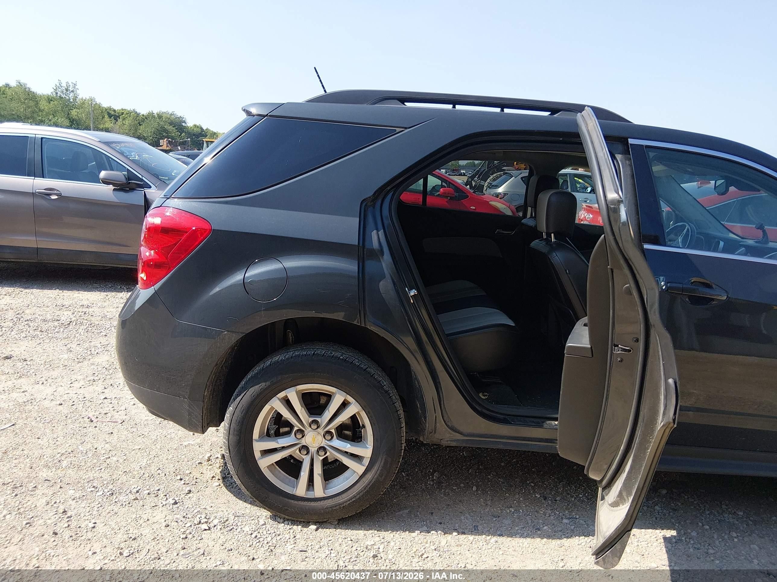 2014 Chevrolet Equinox Lt Black vin: 2GNALCEK3E6365382