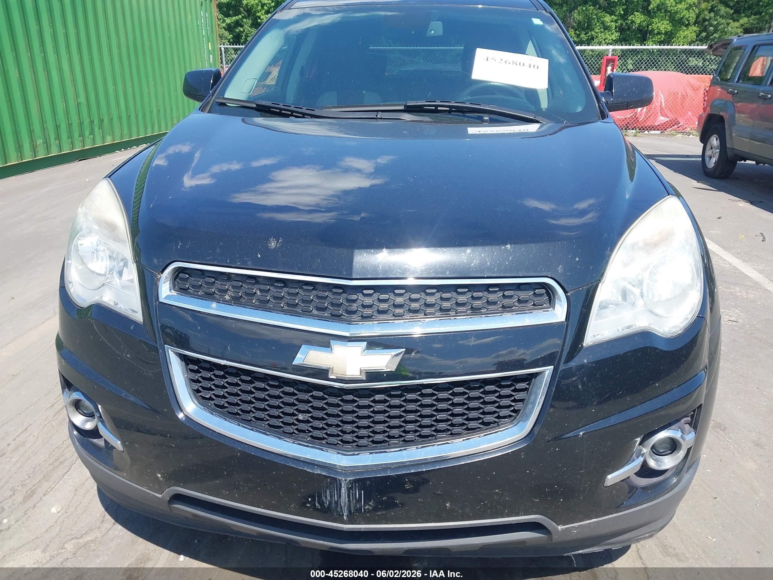 2015 Chevrolet Equinox 2lt Black vin: 2GNALCEK3F6197325