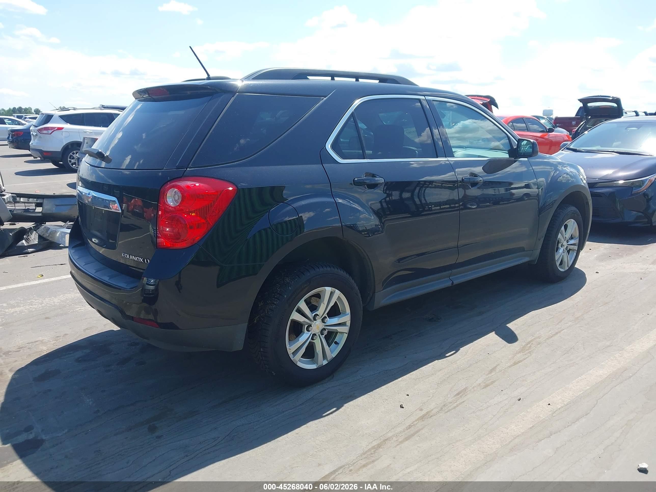 2015 Chevrolet Equinox 2lt Black vin: 2GNALCEK3F6197325