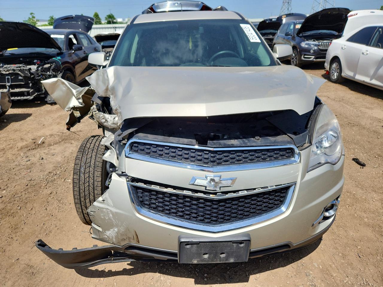 2015 Chevrolet Equinox Lt Beige vin: 2GNALCEK3F6207805