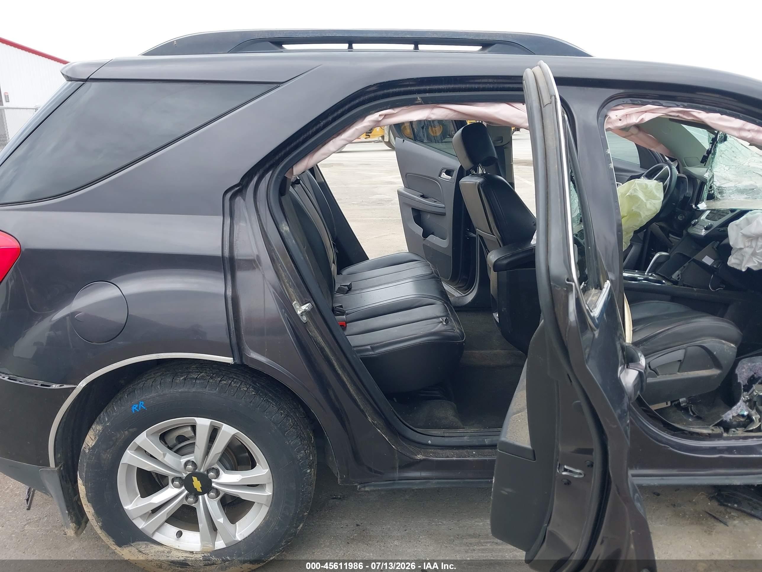 2015 Chevrolet Equinox Lt Black vin: 2GNALCEK3F6261184