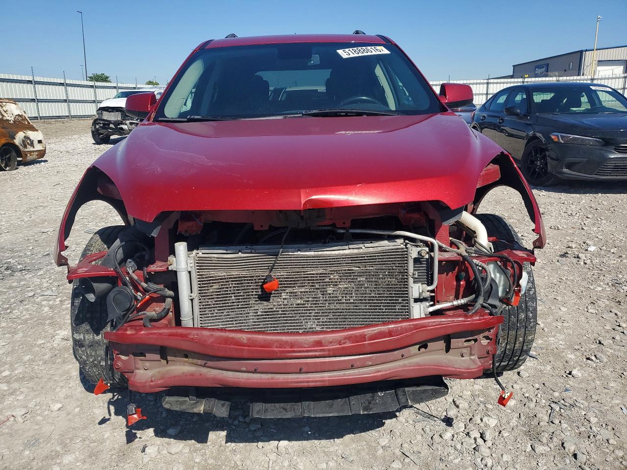 2015 Chevrolet Equinox Lt Red vin: 2GNALCEK3F6315583