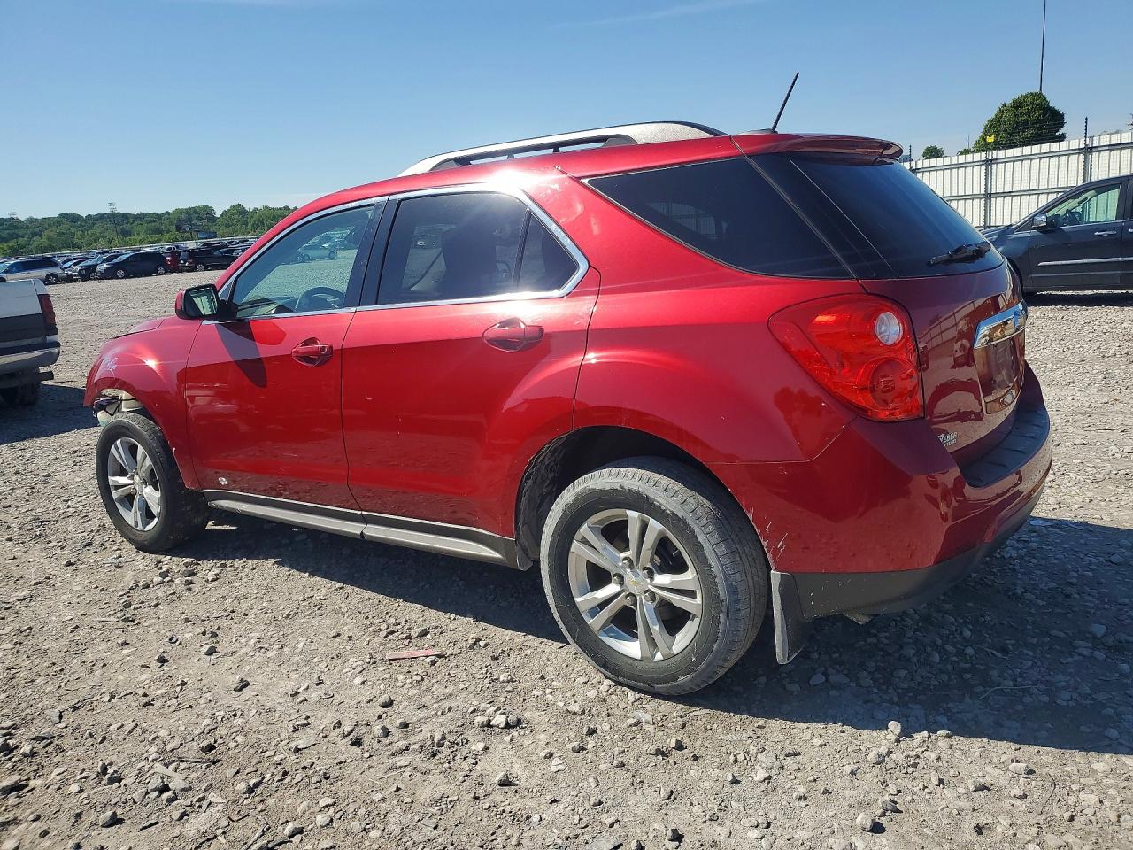 2015 Chevrolet Equinox Lt Red vin: 2GNALCEK3F6315583