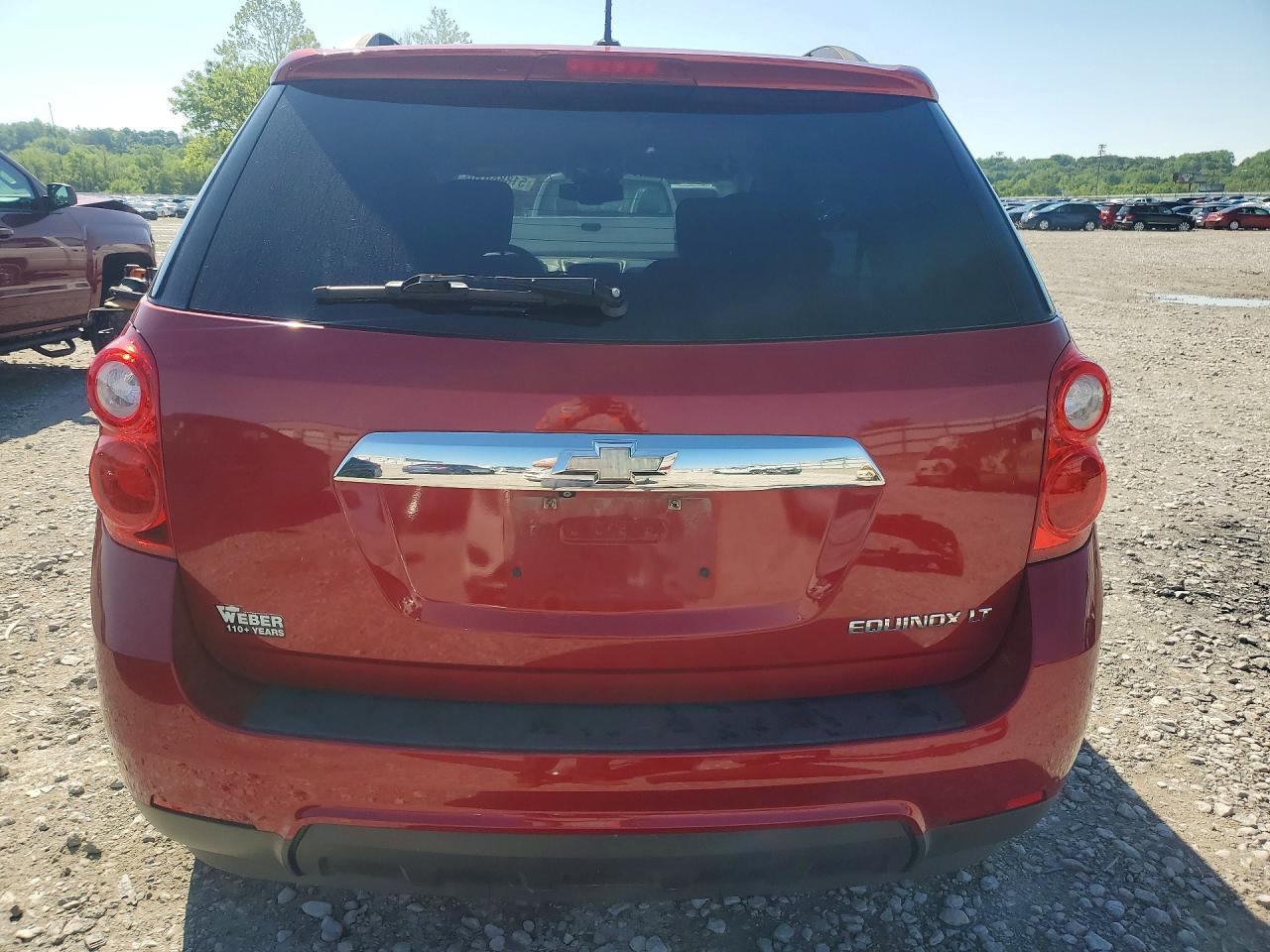 2015 Chevrolet Equinox Lt Red vin: 2GNALCEK3F6315583