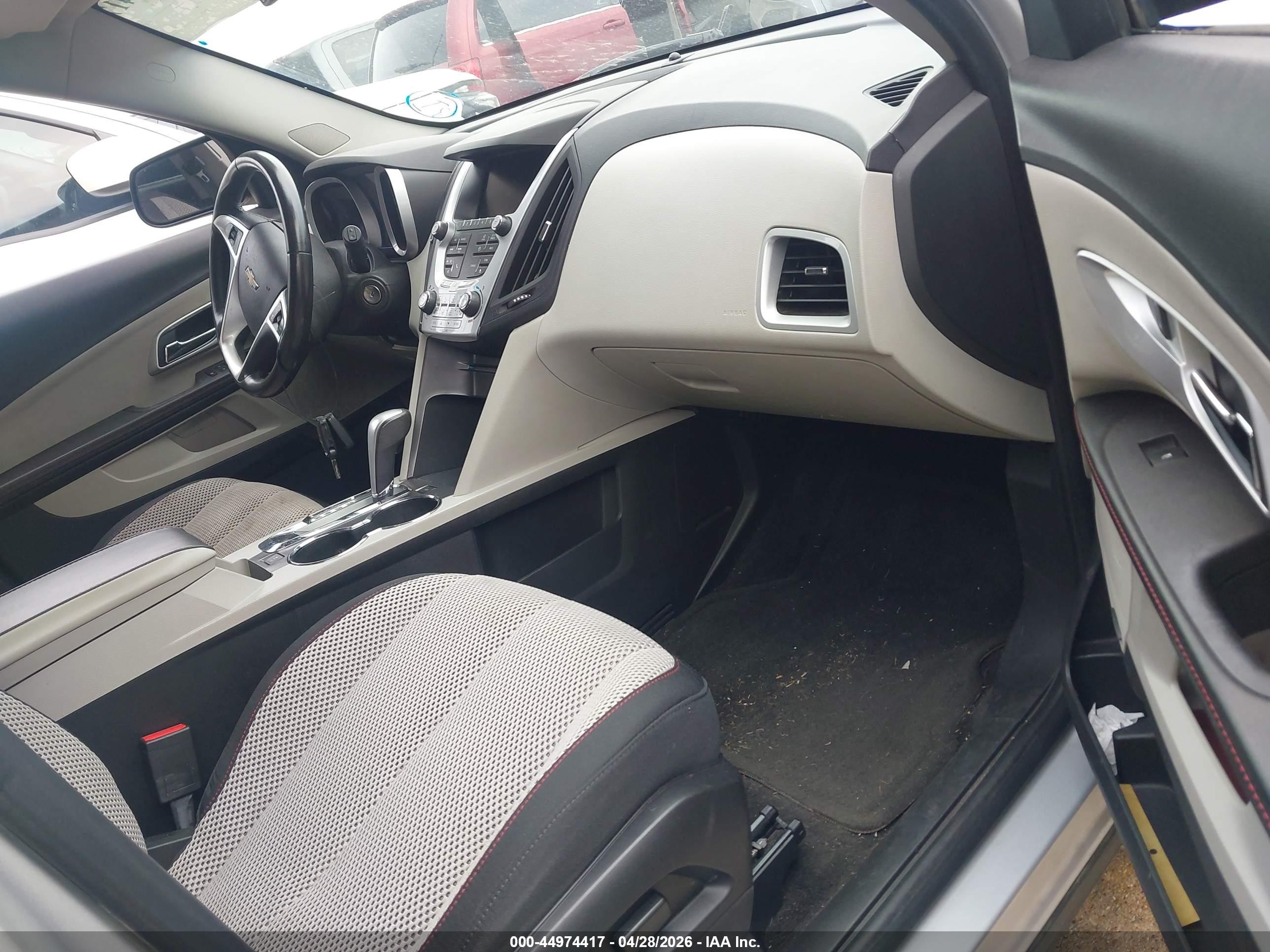 2015 Chevrolet Equinox 2lt Silver vin: 2GNALCEK3F6370888