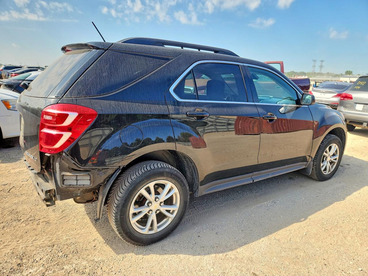 2016 Chevrolet Equinox Lt Black vin: 2GNALCEK3G6254026