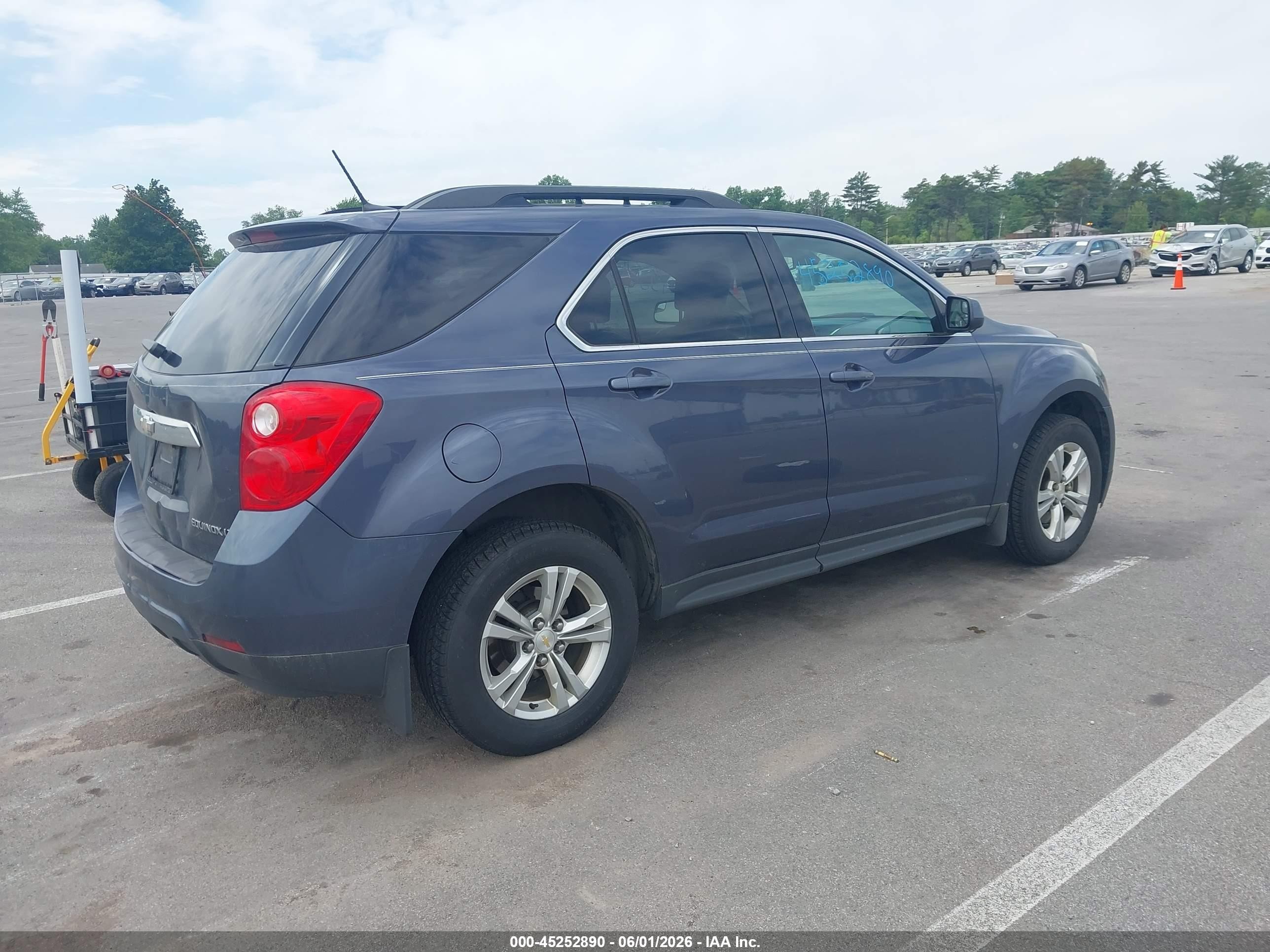 2014 Chevrolet Equinox 2lt Blue vin: 2GNALCEK4E6129940