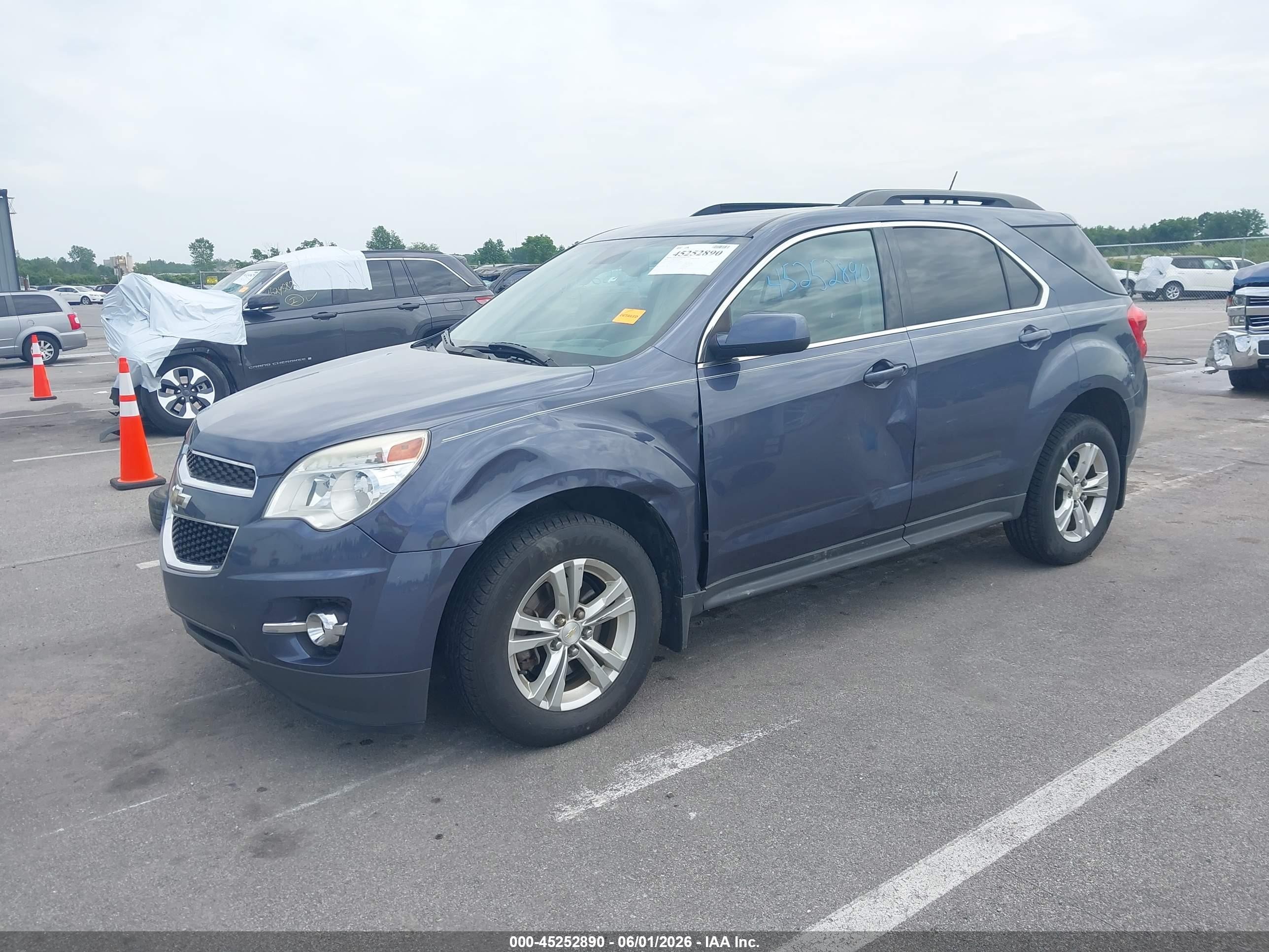 2014 Chevrolet Equinox 2lt Blue vin: 2GNALCEK4E6129940