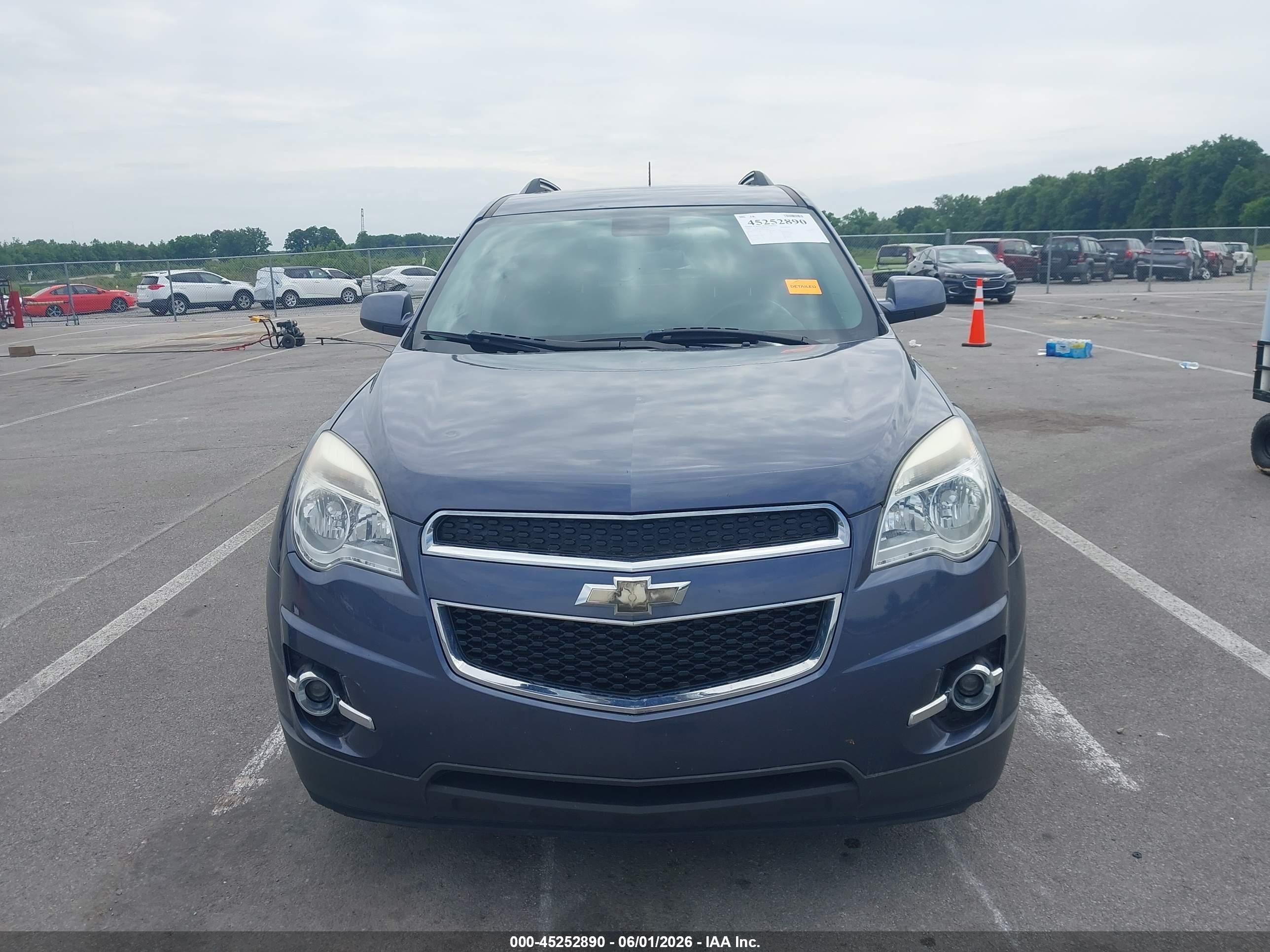 2014 Chevrolet Equinox 2lt Blue vin: 2GNALCEK4E6129940