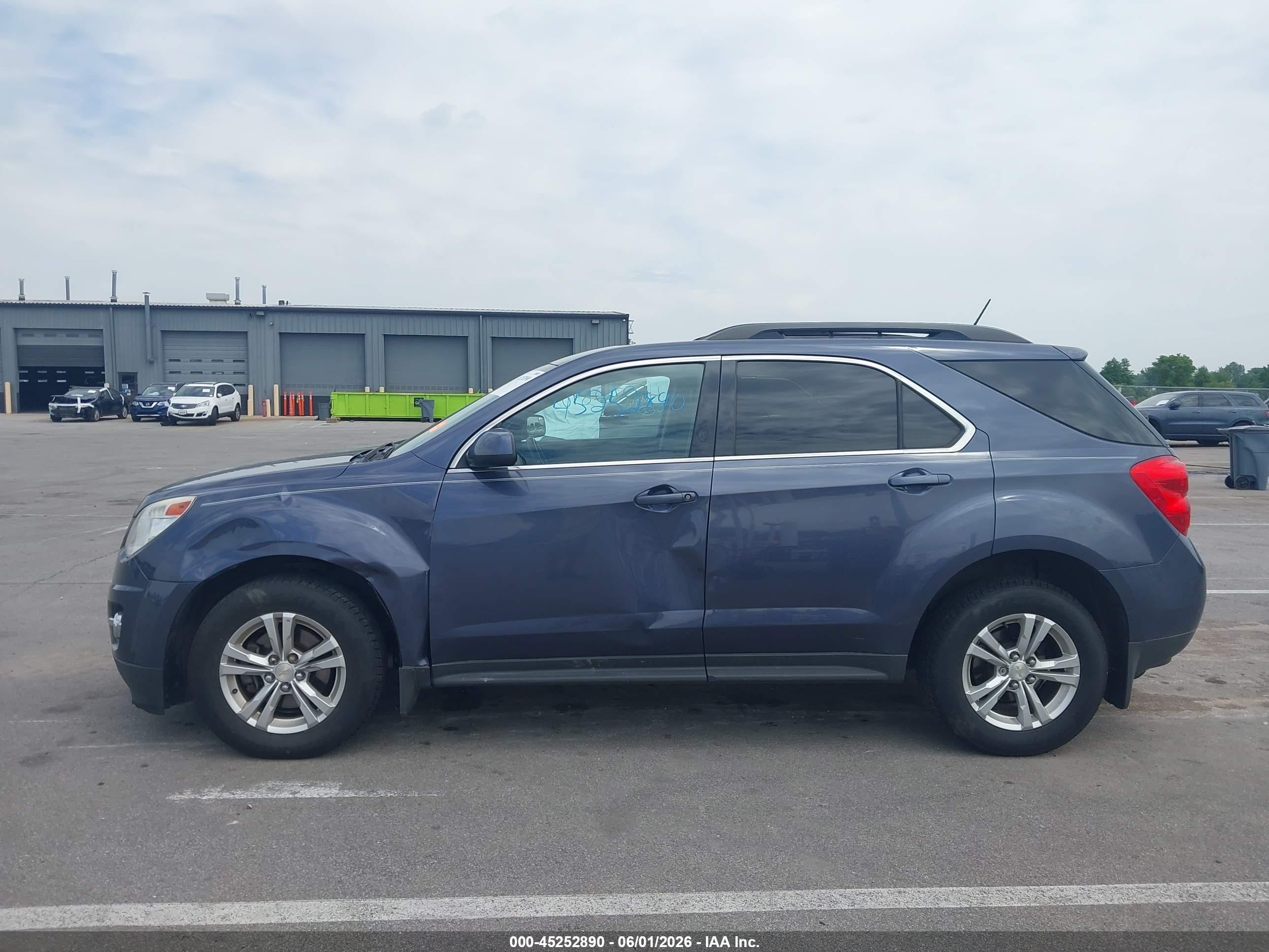 2014 Chevrolet Equinox 2lt Blue vin: 2GNALCEK4E6129940